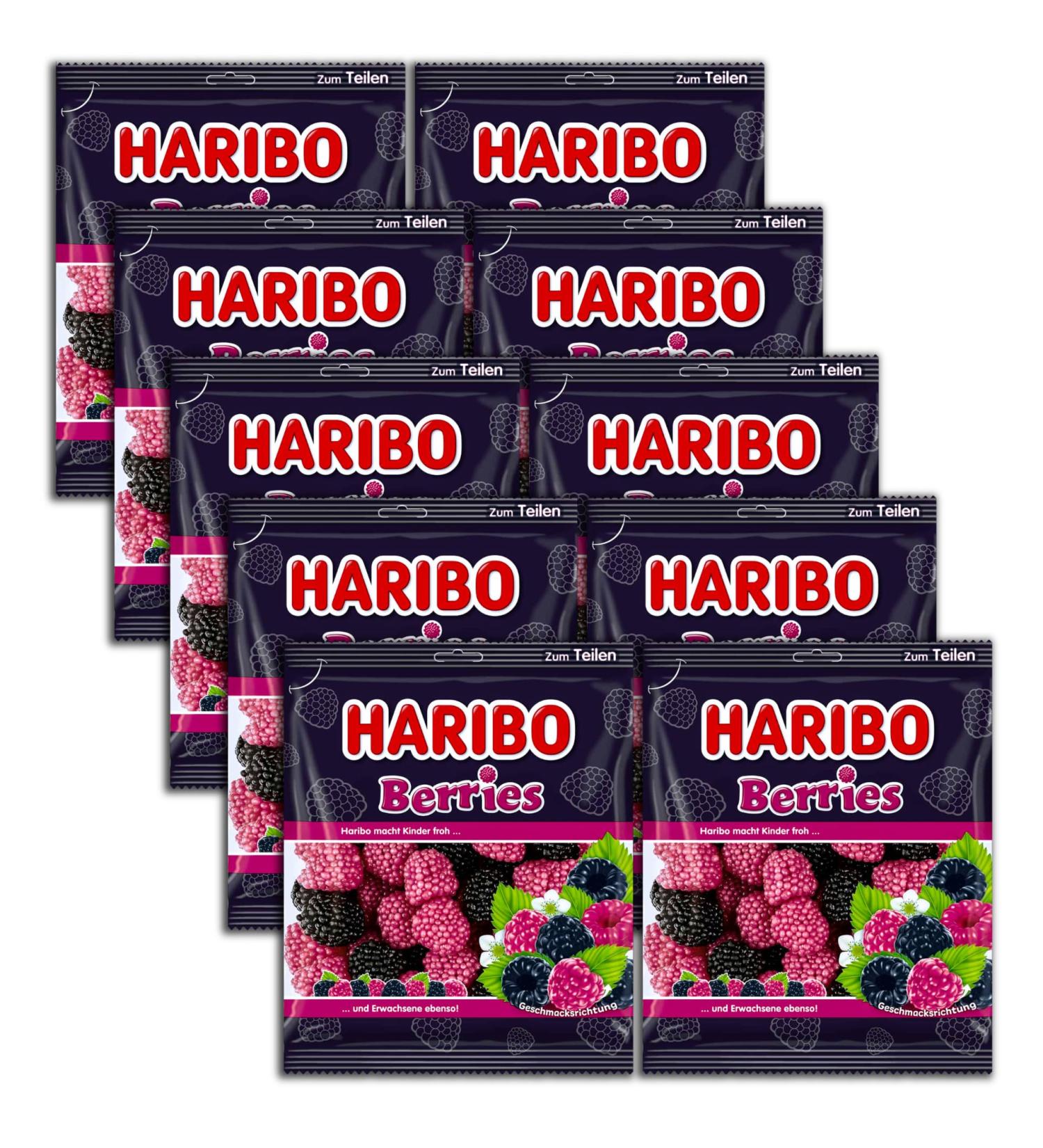 topDeal Haribo Strawberry 10 x 175 g Pack of 10
