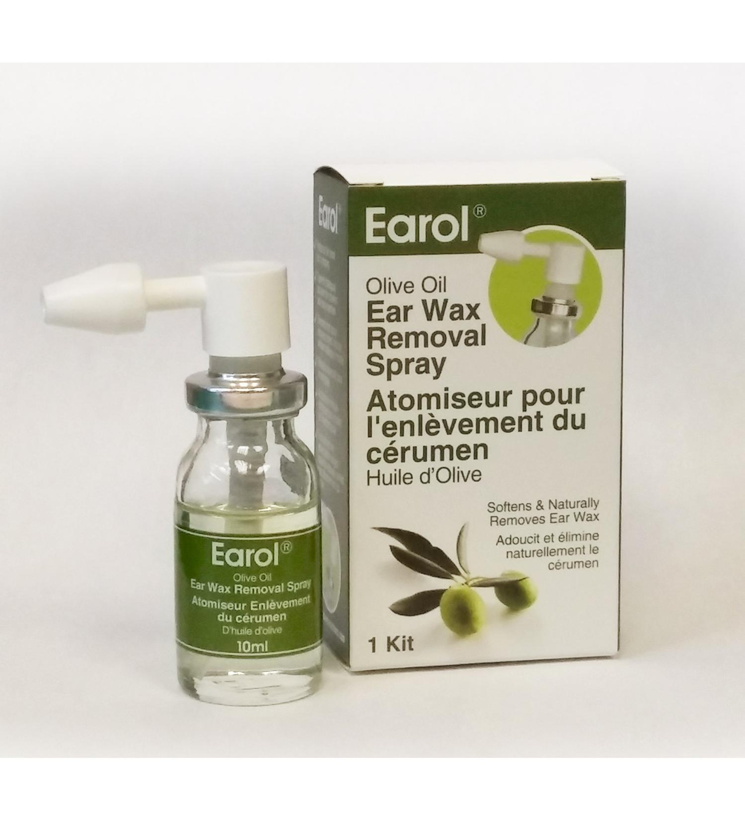 PharmaSystems Earol Olive Oil Ear Wax Removal Spray Kit 10ml