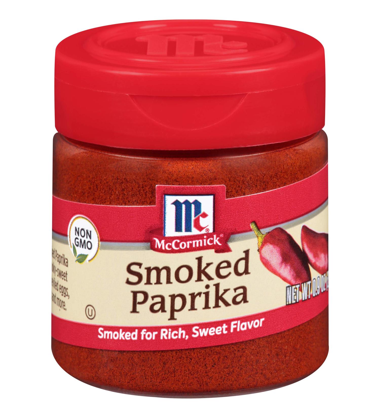 McCormick Smoked Paprika 0.9 oz - Authentic Flavor Booster (Pack of 1) - Buy Online on GoSupps.com