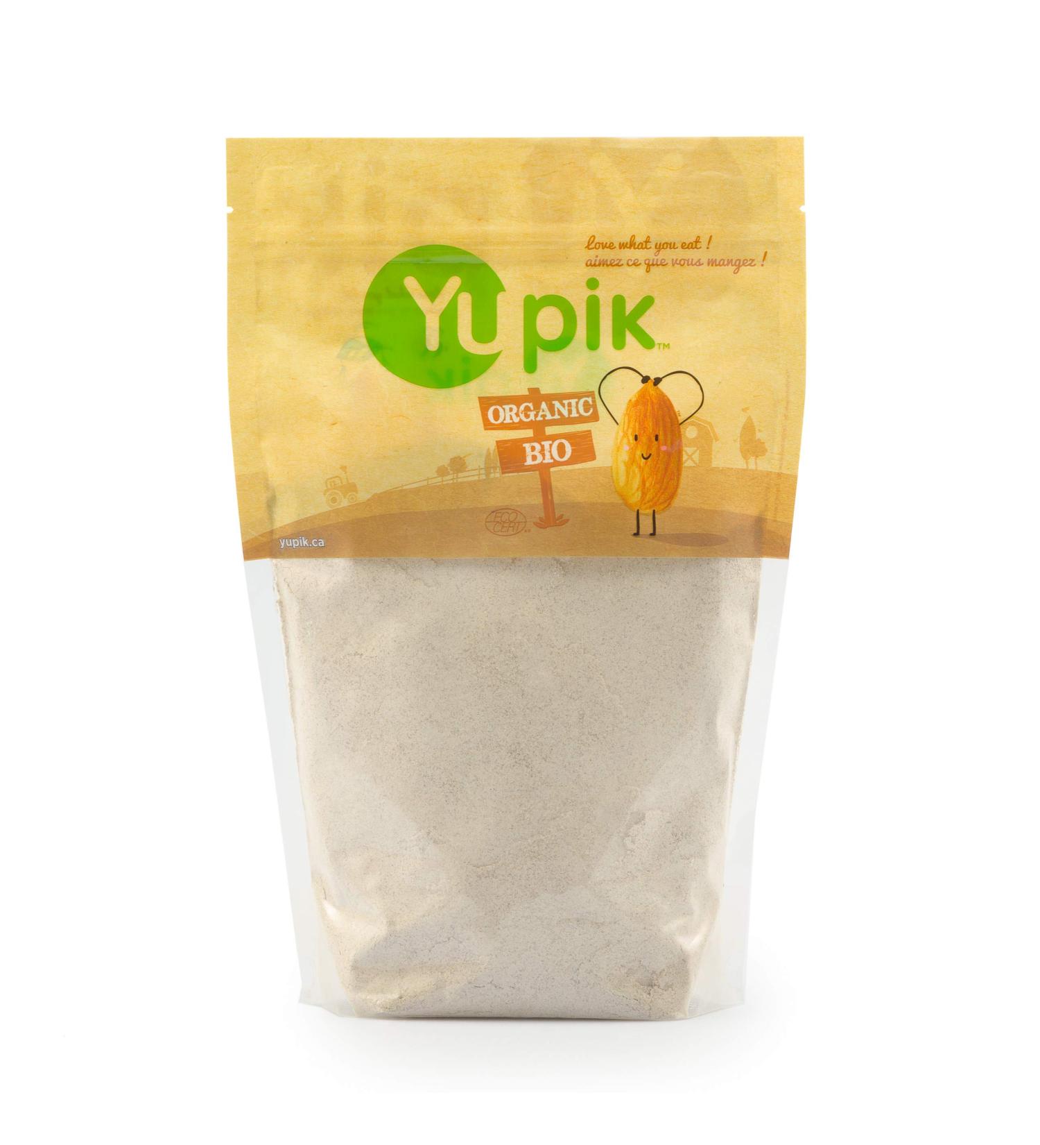 Yupik Organic Raw Sunflower Seeds Protein Powder 53% Protein 1 kg 6 Count Gluten-Free Non-GMO Kosher Vegan Salt-Free Oil-Free Plant-Based Protein Source of Fiber 1 kg (Pack of 6) - Buy Online on GoSupps.com