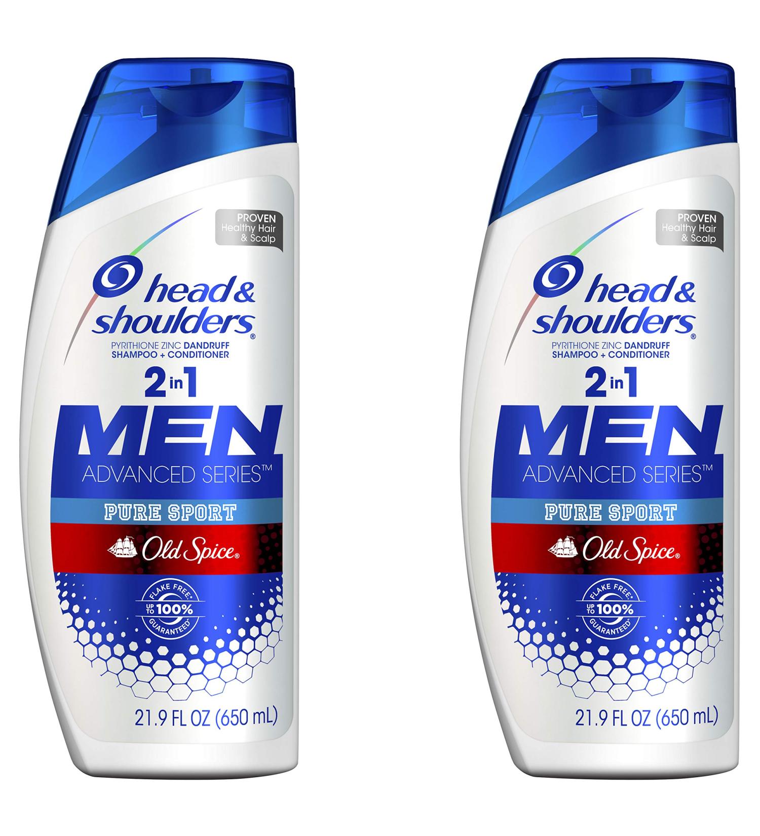 Head and Shoulders Anti-Dandruff 2-in-1 Shampoo and Conditioner - Pack of 2 (21.9 oz each) - Buy Online on GoSupps.com