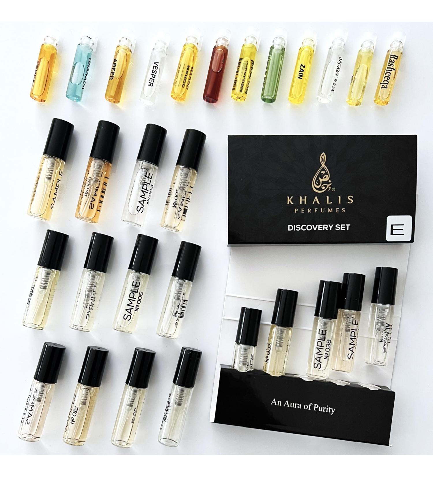 Ultimate Feminine 33-Piece Rotating Arabian Fragrance Discovery Sampler Set (Seasonal Rotation) - Premium Perfume for Women with Oud Scent Samples for Current Season - Buy Online on GoSupps.com