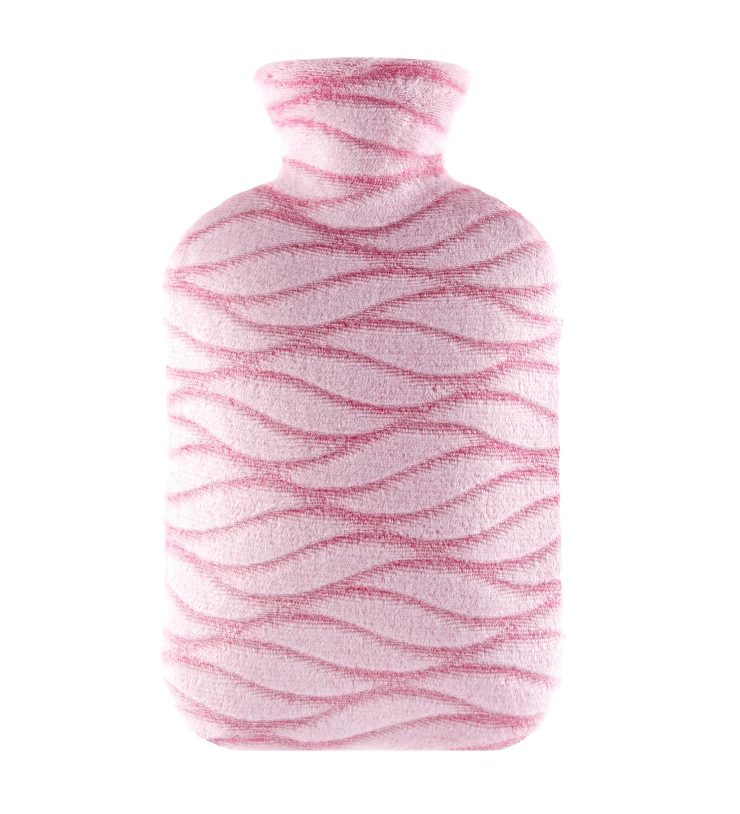 Roseo 2L Hot Water Bottle with Soft Cover - Pain Relief for Back, Neck & Shoulders | Cozy Nights - Buy Online on GoSupps.com
