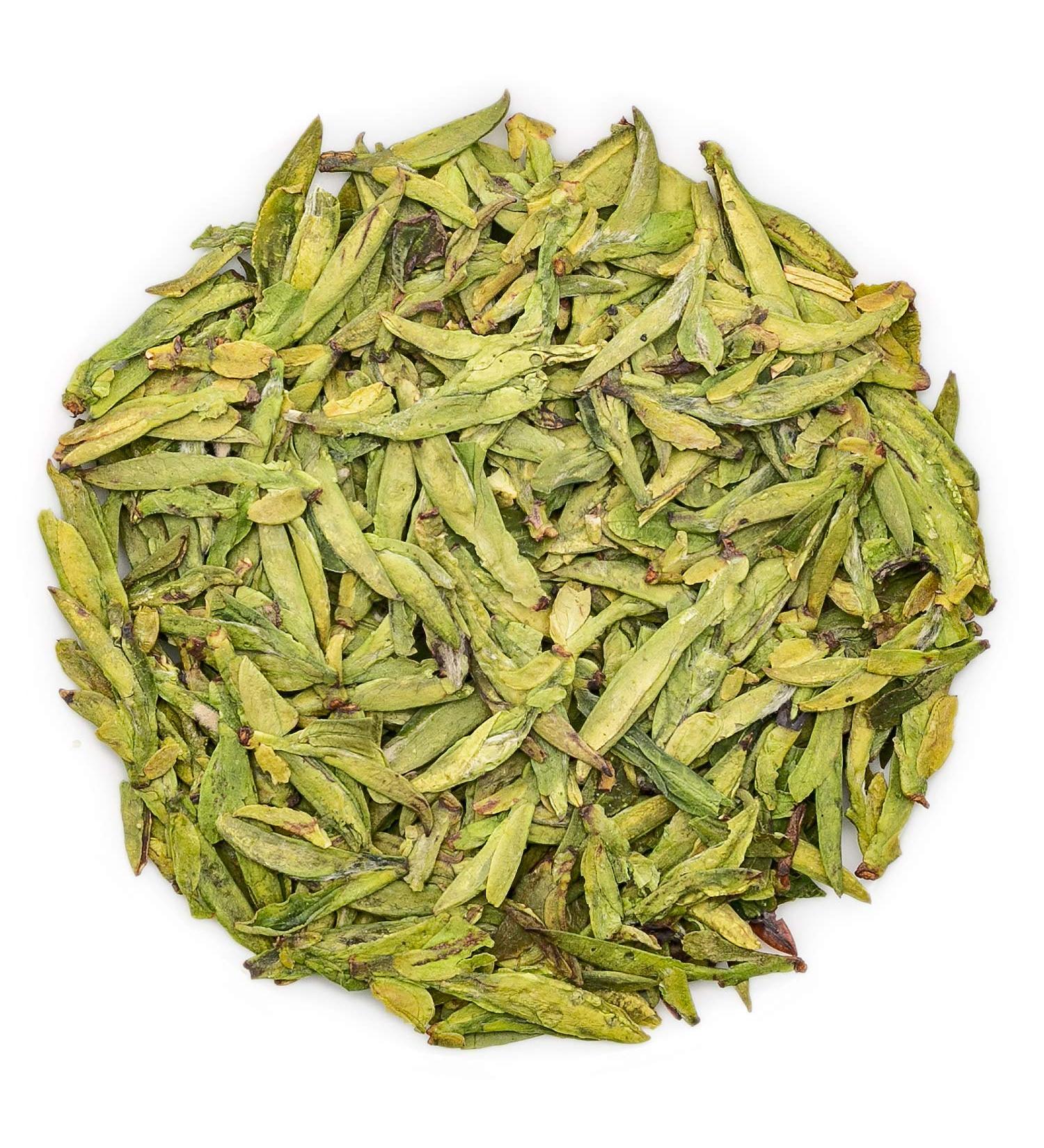 Oriarm Xihu Longjing Tea Mingqian Special Grade 100g - Chinese Dragon Well Long Jing Green Tea Loose Leaf Mingqian Longjing Special Grade 100g - Buy Online on GoSupps.com