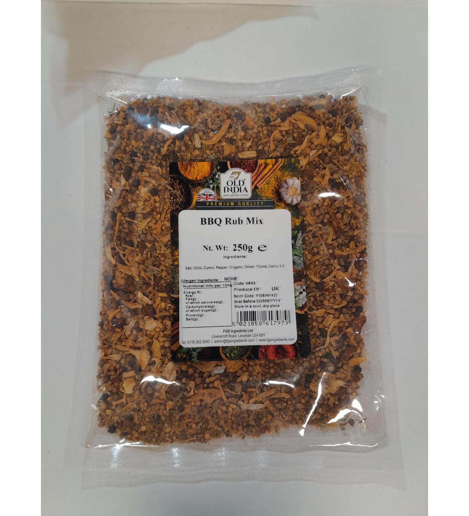 Old India BBQ Rub Mix 250g