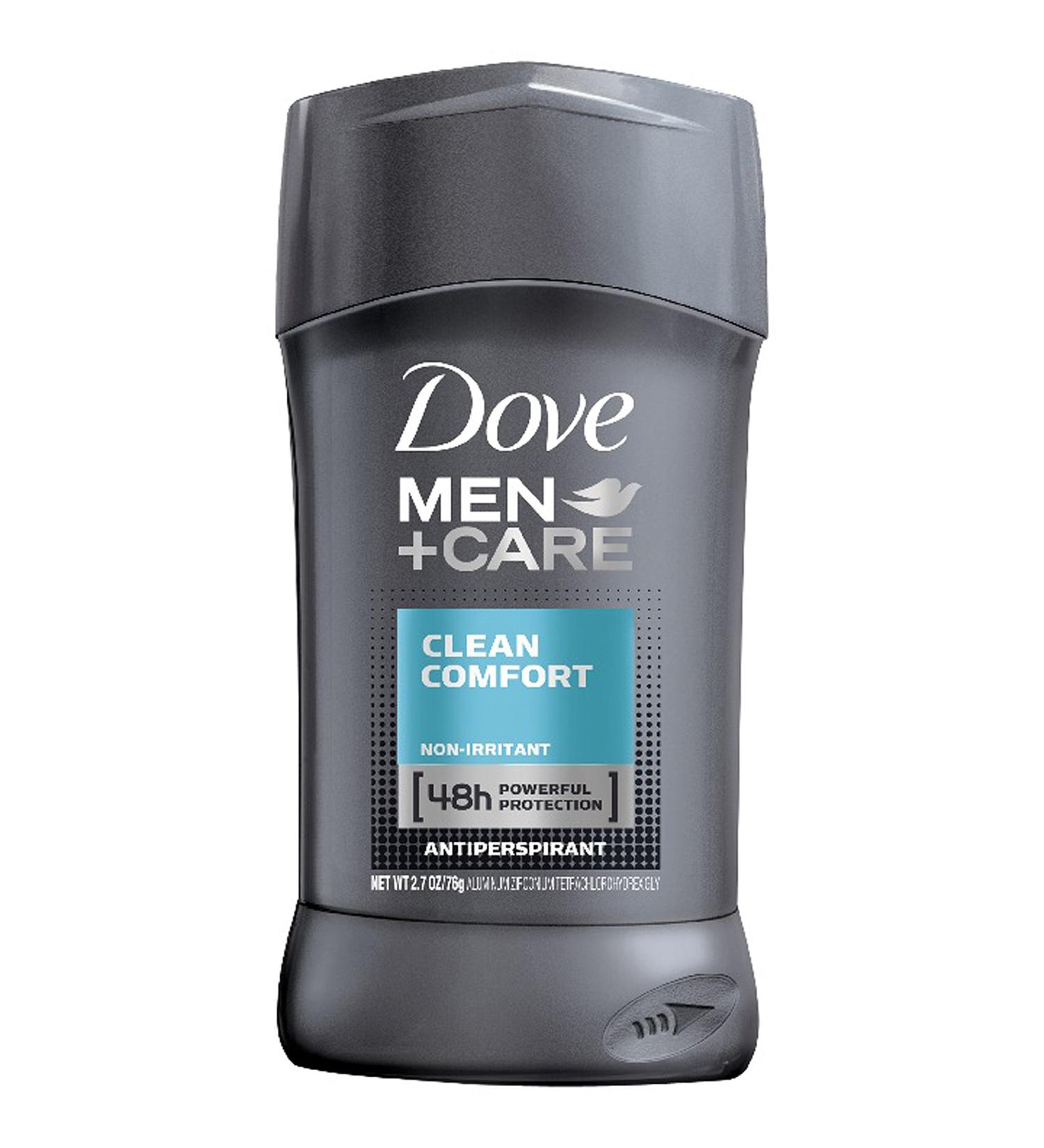 Dove Men Plus Care Antiperspirant Stick - Clean Comfort 2.7 oz | Best International Shipping - Buy Online on GoSupps.com