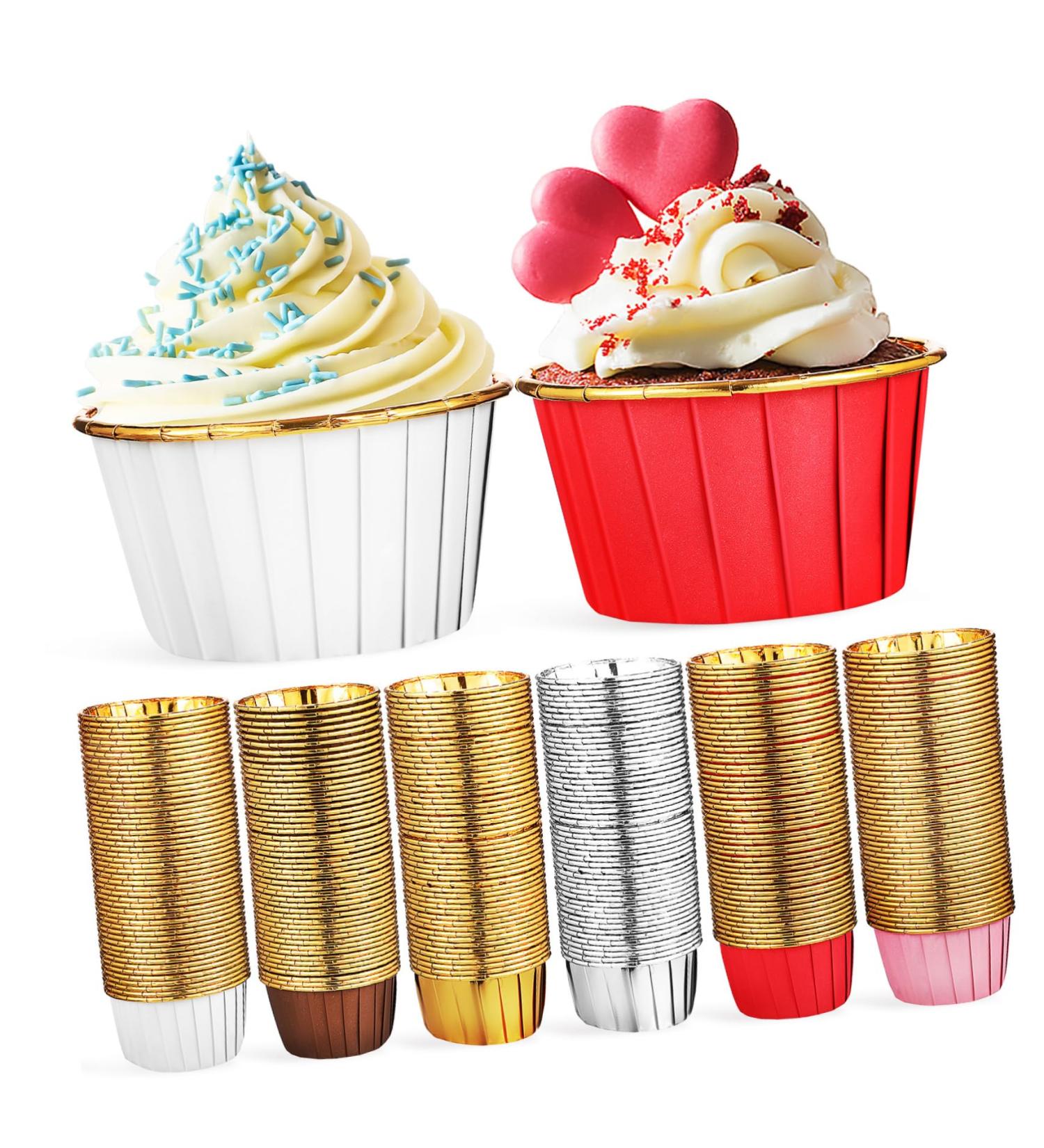 Zerodeko 300pcs Roll Cup Paper Cups Packing Paper Muffin Liners Cupcake Liners for Baking Cupcake Wrappers Muffin Cups Paper Cupcake Liners Muffin Baking Wrappers Cake Stand Large - Buy Online on GoSupps.com