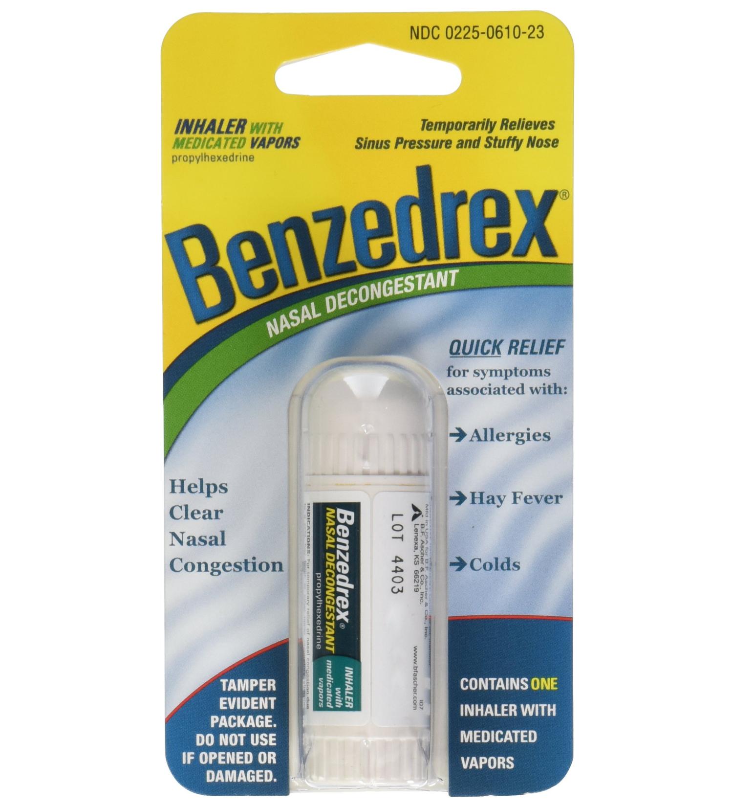 Benzedrex Inhaler 1 ct