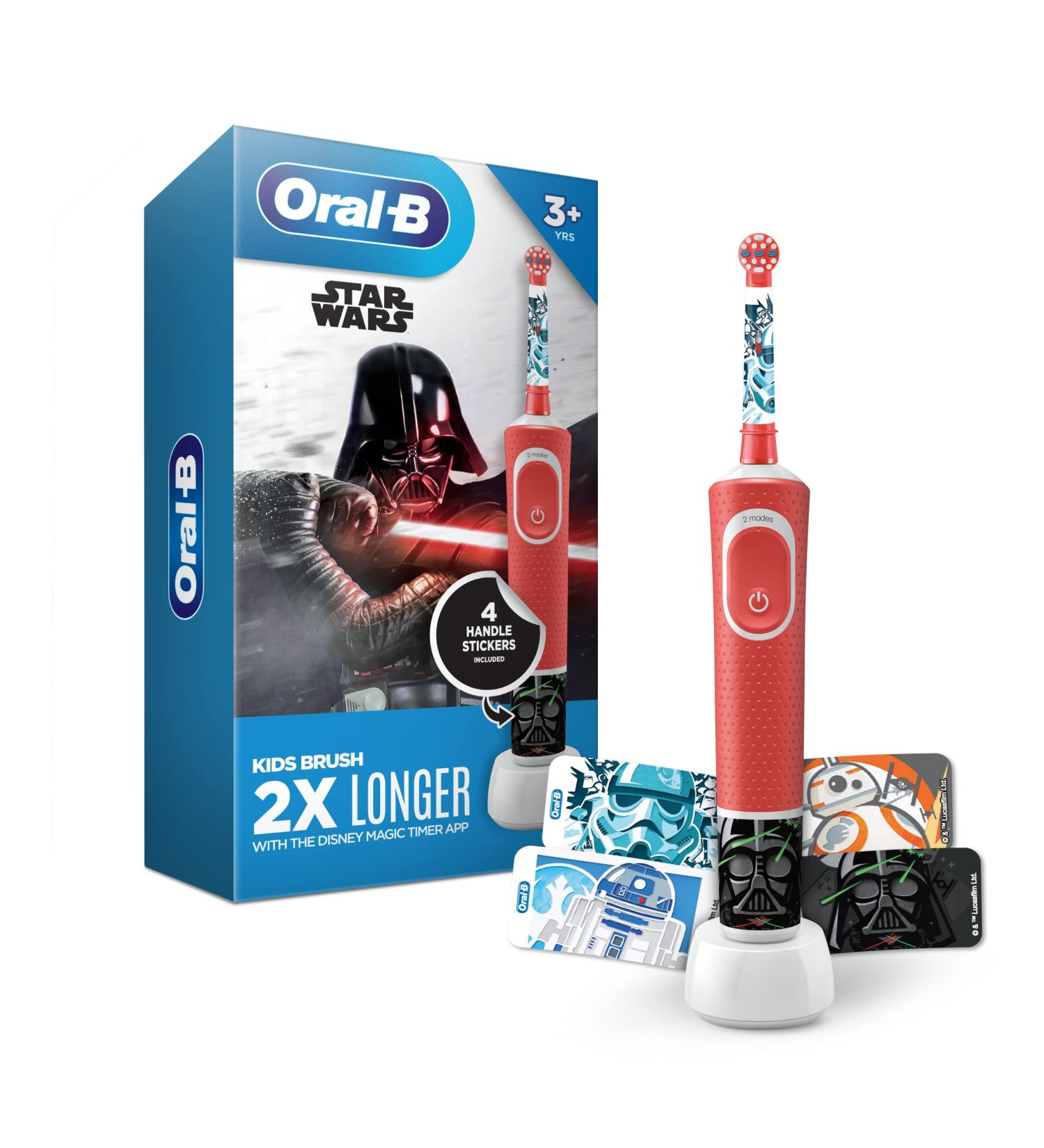 Oral-B Star Wars Kids Electric Toothbrush | For Kids 3+ | Best Price - Buy Online on GoSupps.com