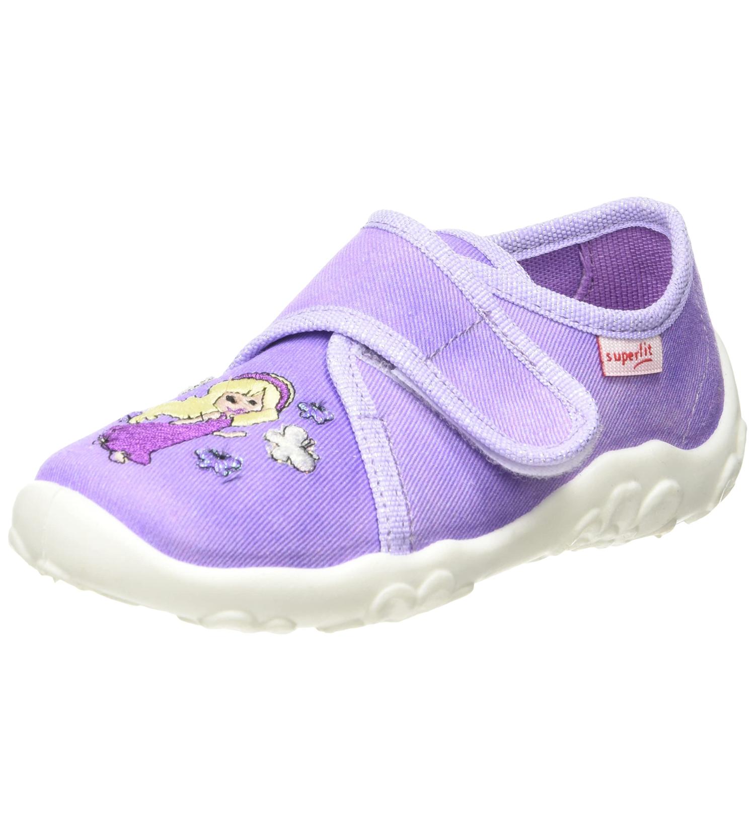 Superfit Bonny Lilac Slipper 8500 - Size 10 UK Child | Cozy and Comfortable Slippers - Buy Online on GoSupps.com