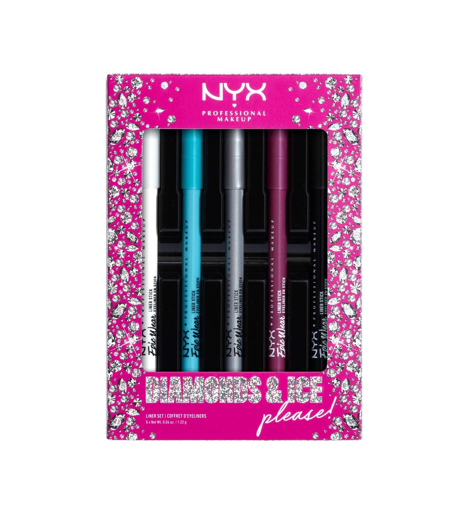 Nyx Professional Makeup Diamond & Ice  Please Epic Wear Liner Set