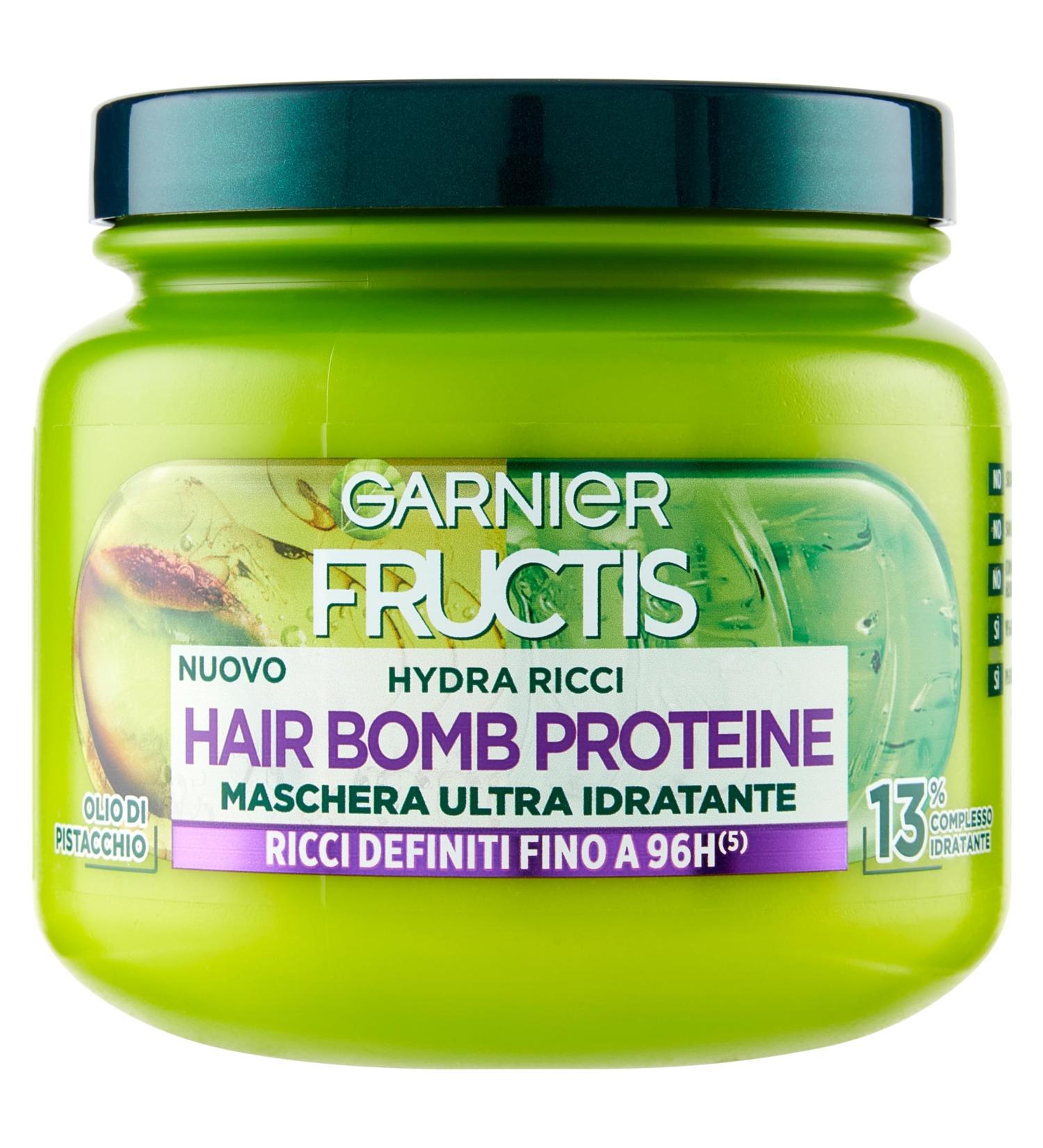Garnier Garnier Fructis Ultra-Hydrating Anti-Frizz Mask for Curly Hair for Soft and Shiny Hair Hydra Ricci 320 ml
