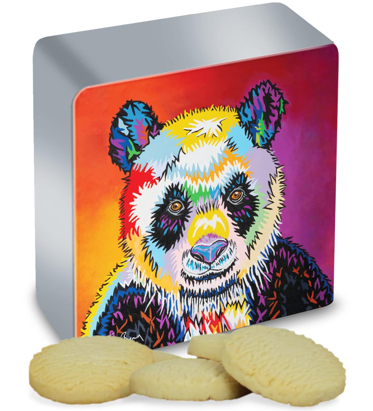 Deans Scottish All Butter Shortbread Biscuit Gift Tin - 150g Reusable Steven Brown 'Baby McCoo' Assortment of delicious snacks irresistible luxury biscuits. - Buy Online on GoSupps.com