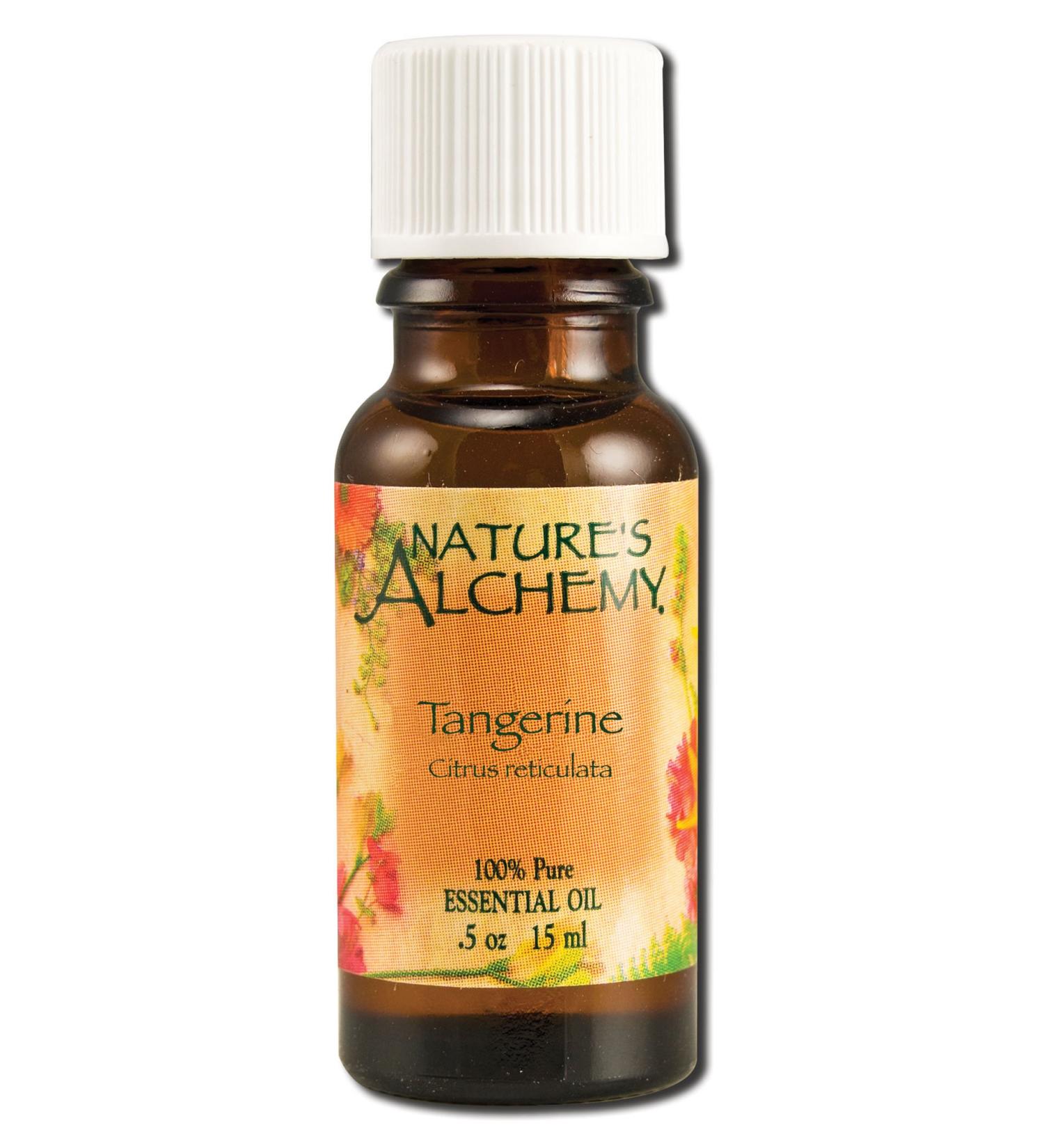 NATURE'S ALCHEMY Pure Essential Oil Tangerine 0.5 OZ