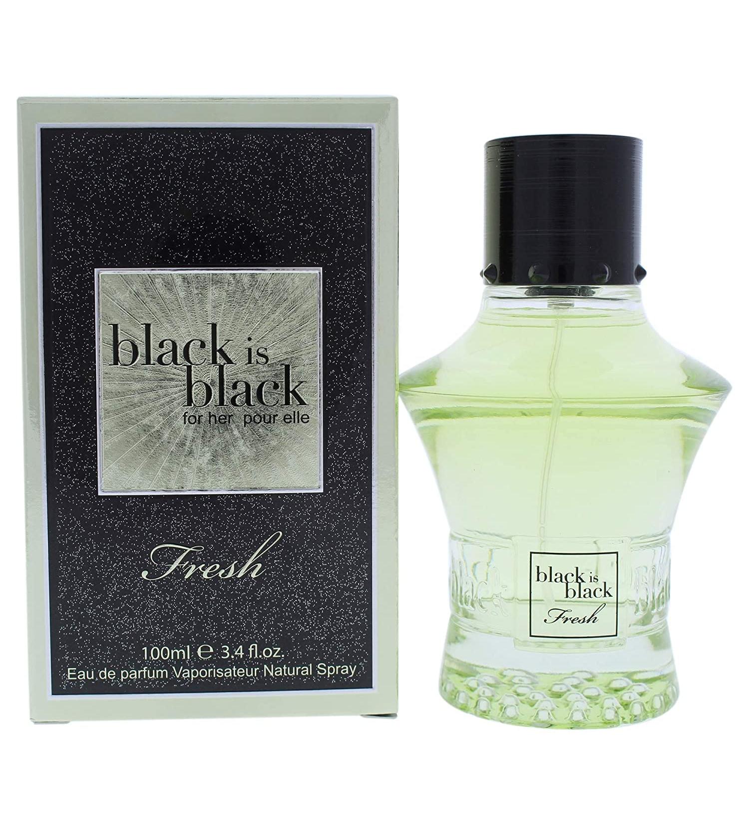 Nu Parfums Black is Black Fresh 3.4 Oz - Buy Online on GoSupps.com