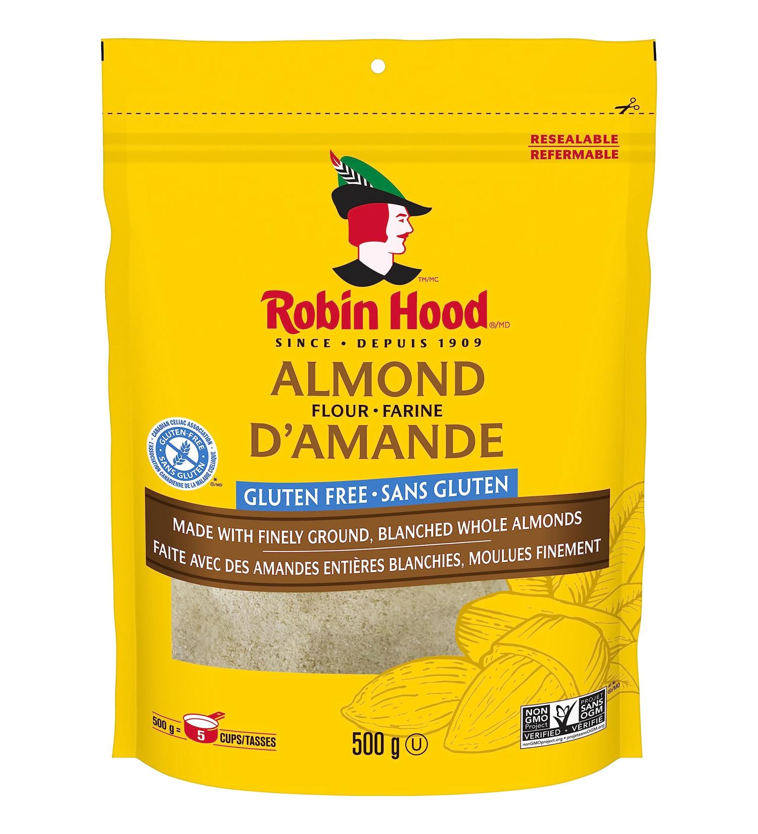 Robin Hood Almond Flour 500g Gluten Free 500 g (Pack of 1) GLUTEN FREE - Buy Online on GoSupps.com