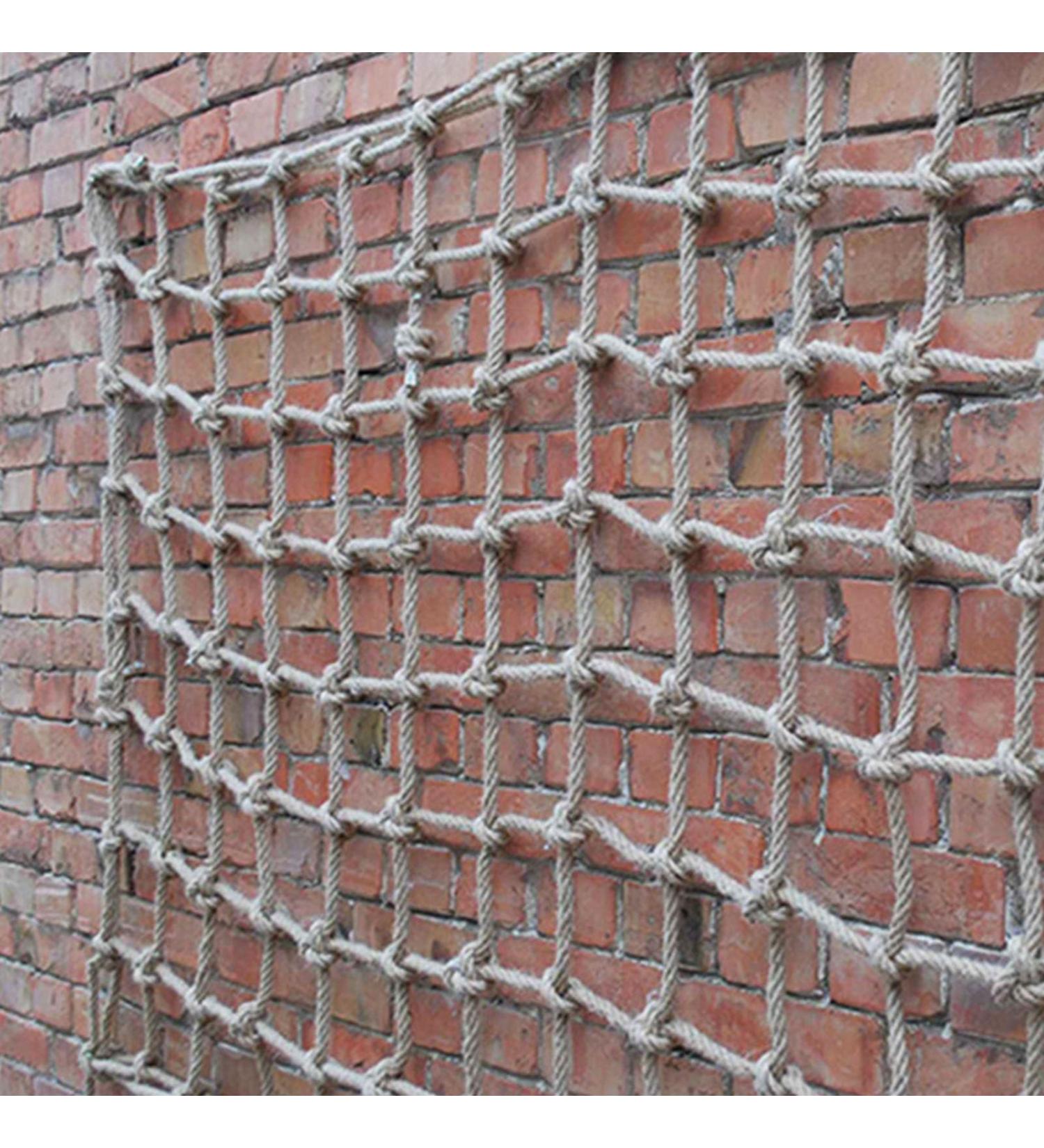 Outdoor Playground Net Heavy Duty Climbing Cargo Net Safety Protection Net Indoor Rope Ladder Swingset Treehouse(Size:2 * 5m(6.6 * 16.4ft)) () - Buy Online on GoSupps.com