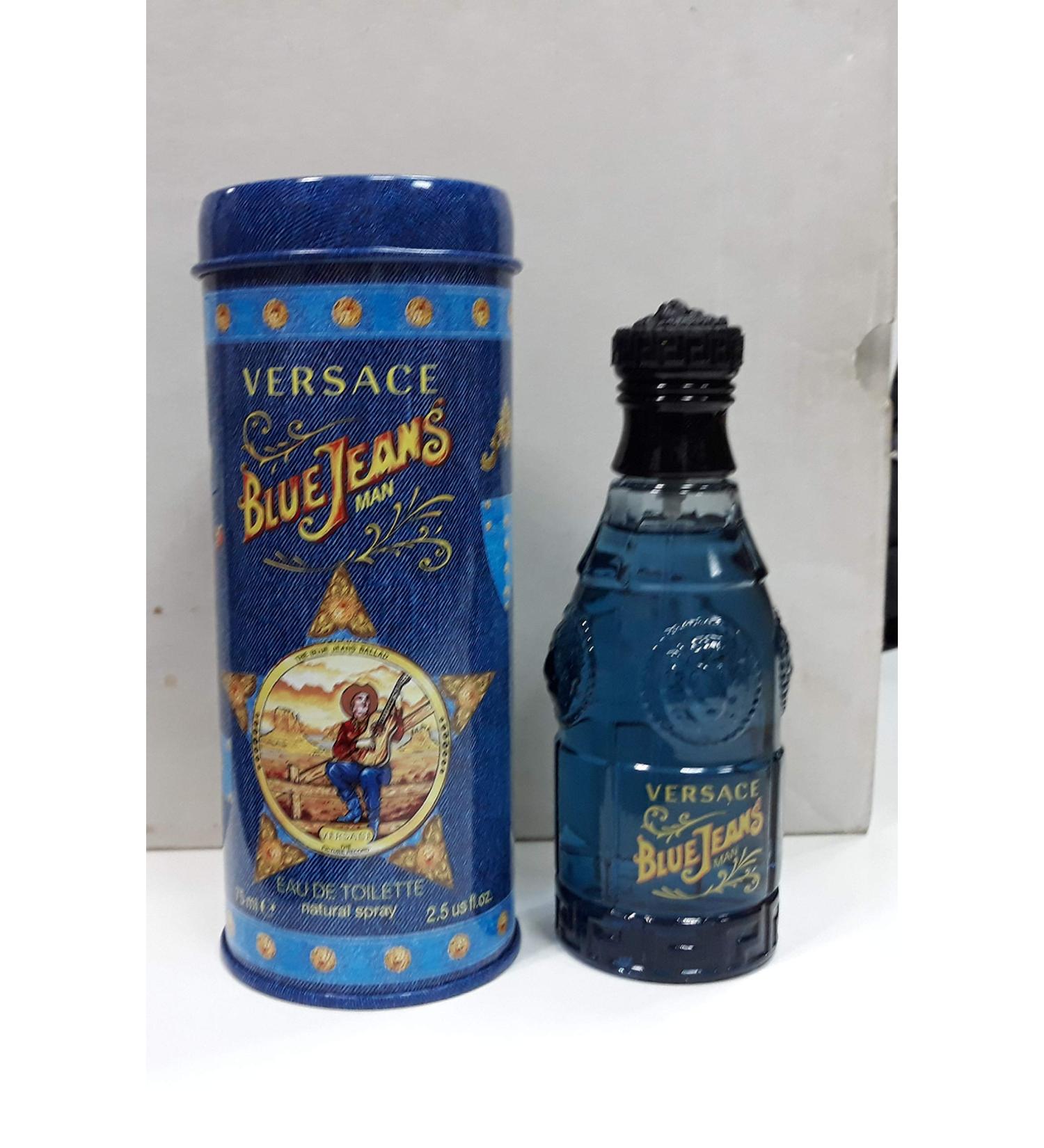 Versace Versus Blue Jeans Man Eau de Toilette Spray 2.50 oz