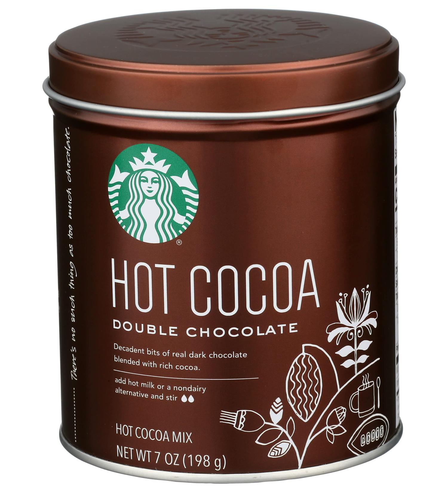 Starbucks Double Chocolate Hot Cocoa Mix - 7 Ounce (1 Pack) - Buy Online on GoSupps.com