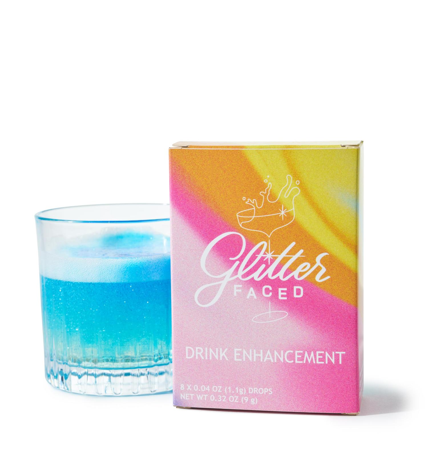 Glitter Faced Edible Glitter for Cocktails - 0 Cal Food-Safe Sparkling Dust for Drinks - 237ml 8 Pieces - Perfect for Parties - Buy Online on GoSupps.com