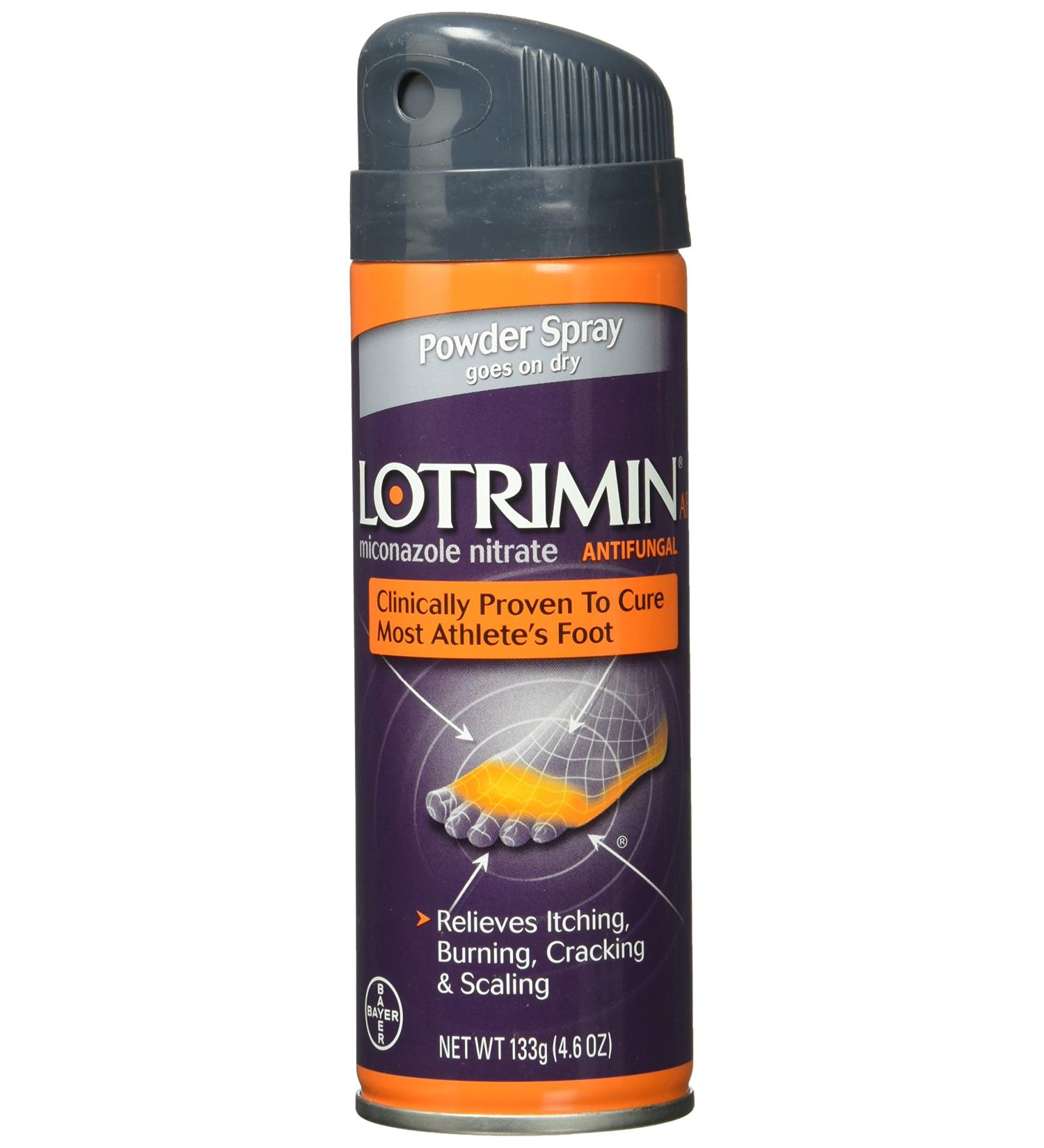 Buy Lotrimin AF Athlete's Foot Powder Spray 4.6 oz Fast Relief & International Shipping - Buy Online on GoSupps.com