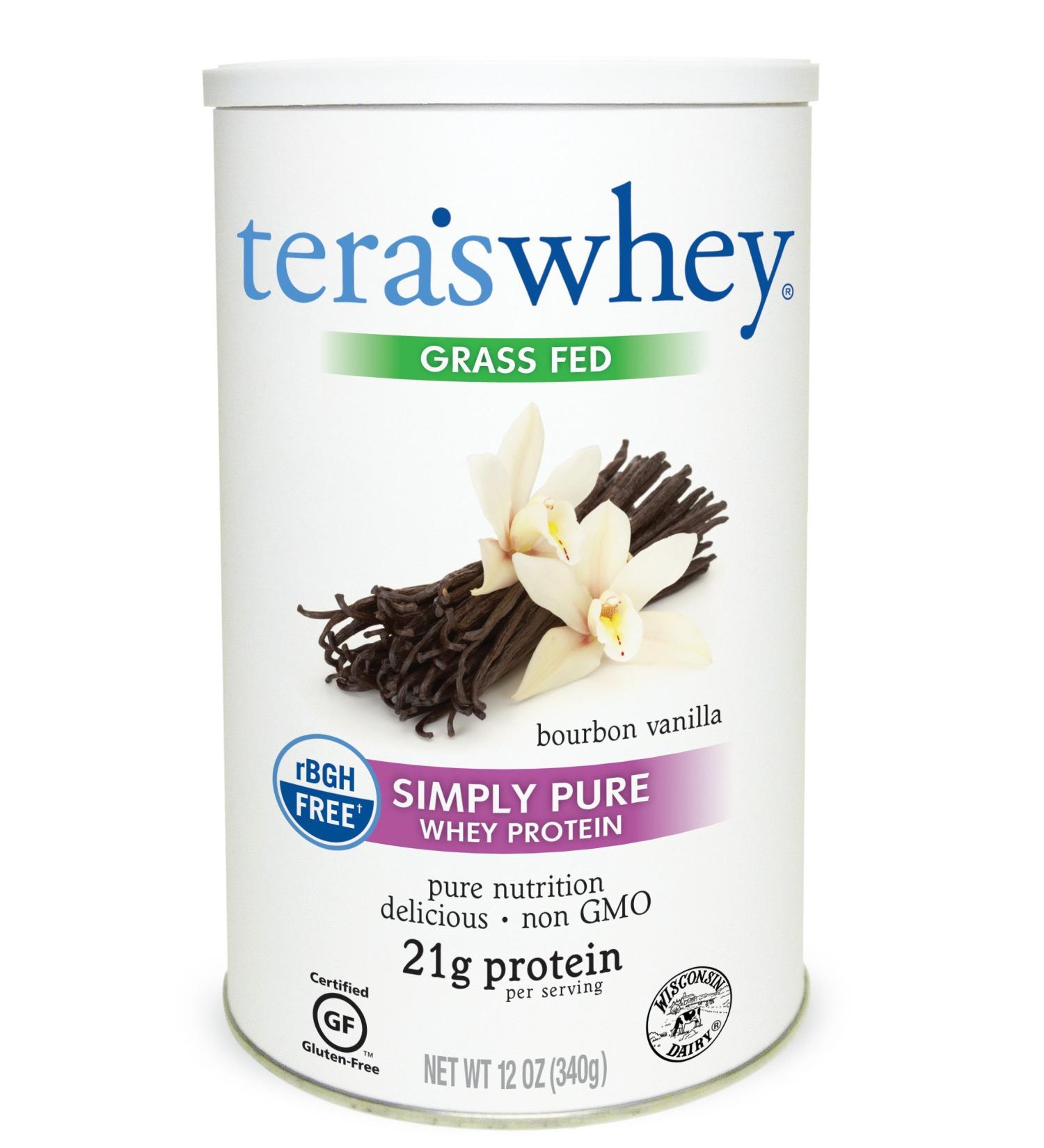 Buy teraswhey Simple Pure Whey Protein - Bourbon Vanilla 12 oz | Premium Quality International Shipping - Buy Online on GoSupps.com
