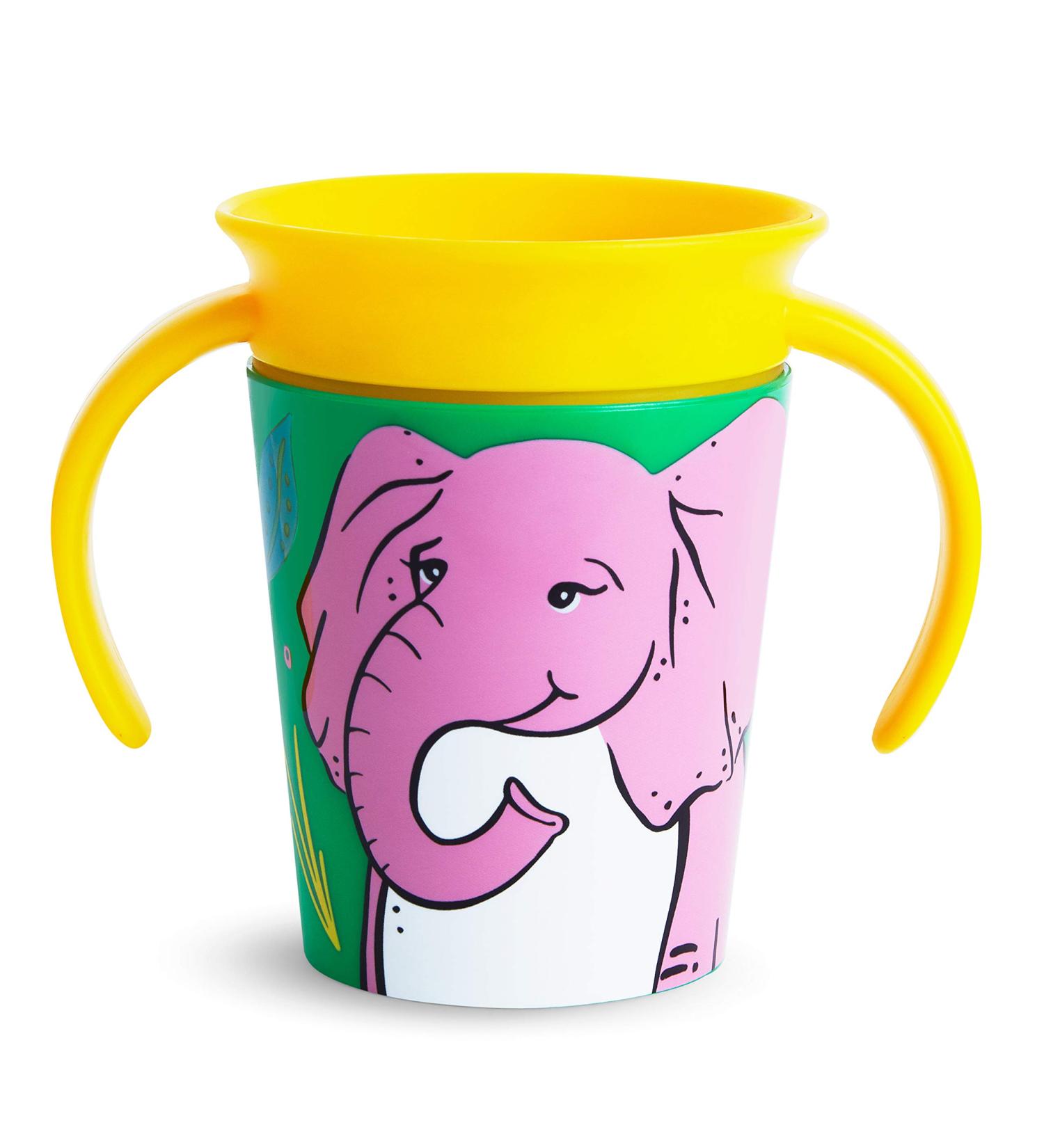 Munchkin Miracle 360 WildLove Trainer Cup - 6 oz Elephant - Buy Online on GoSupps.com