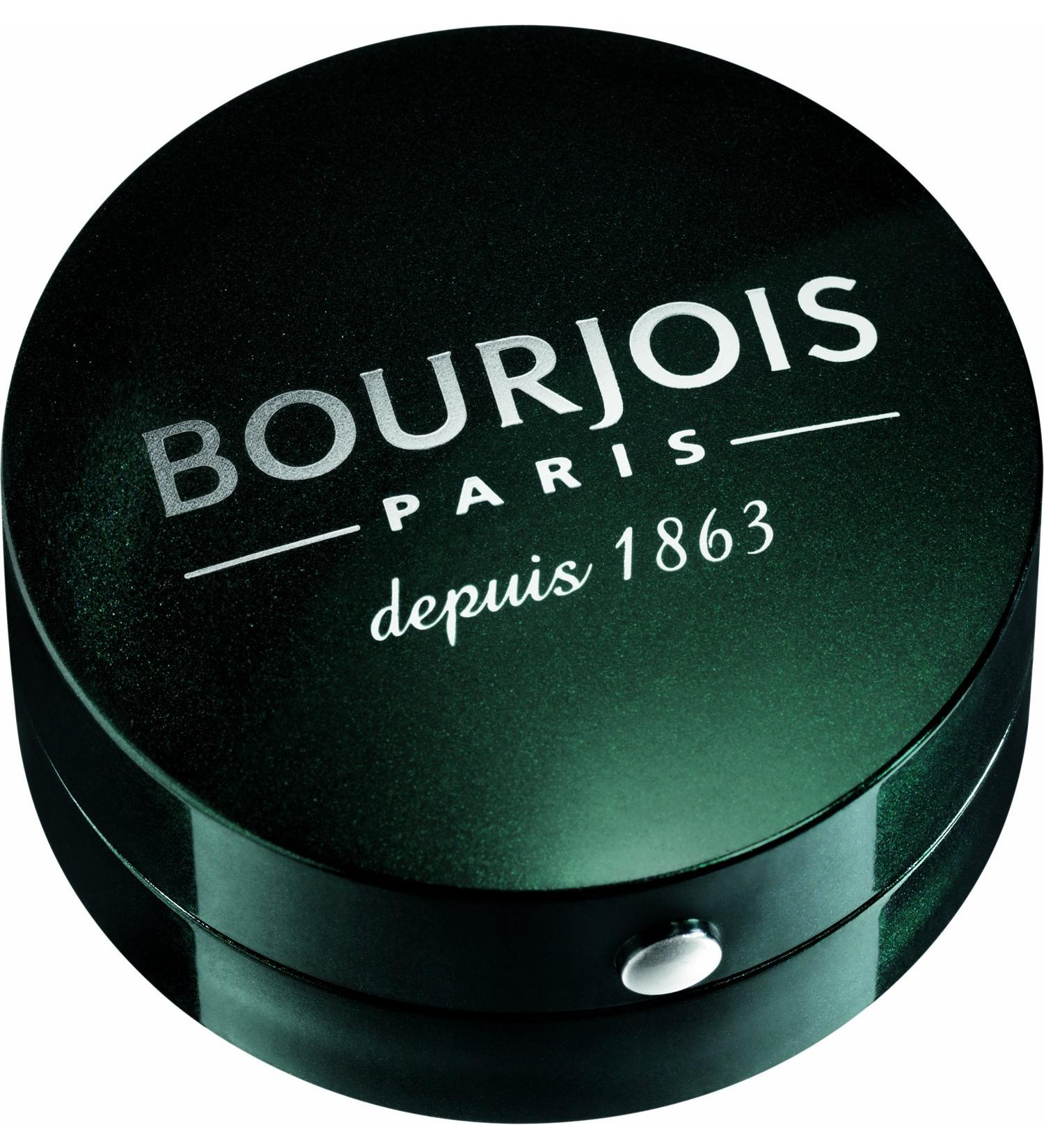Bourjois Little Round Pot Eyeshadow No.07 Noir Emeraude Dark green / Black 1.50 g (Pack of 1)