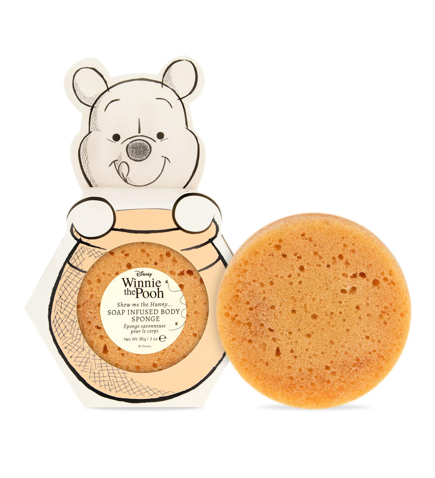 Disney Winnie The Pooh Soap-Infused Foaming Body Sponge | Wild Flower Scent | 3 oz | Body Care for Healthy, Glowing Skin | Relax & Unwind | Great Gift - Buy Online on GoSupps.com