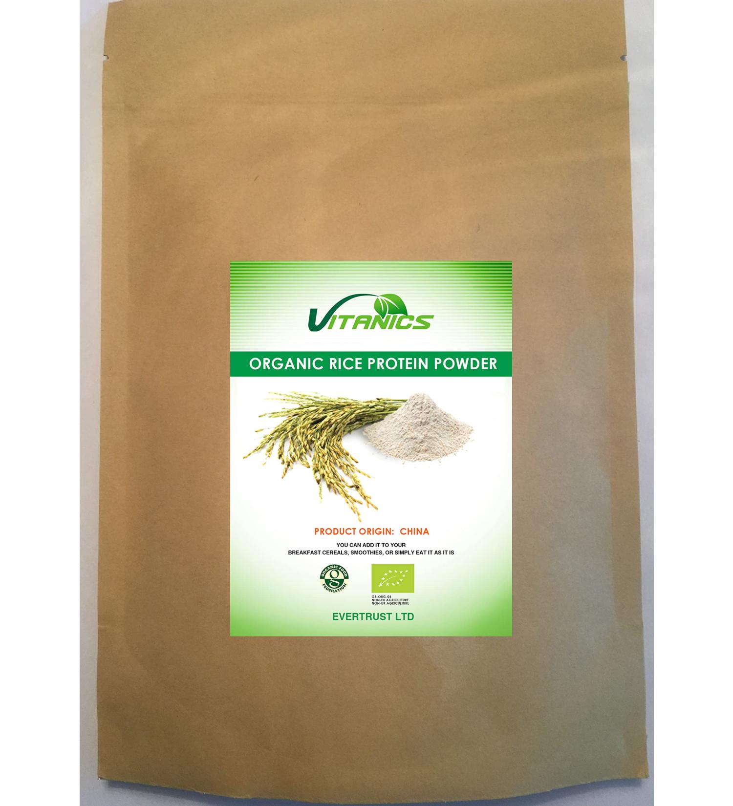 Vitanics Organic Rice Protein (1kg)