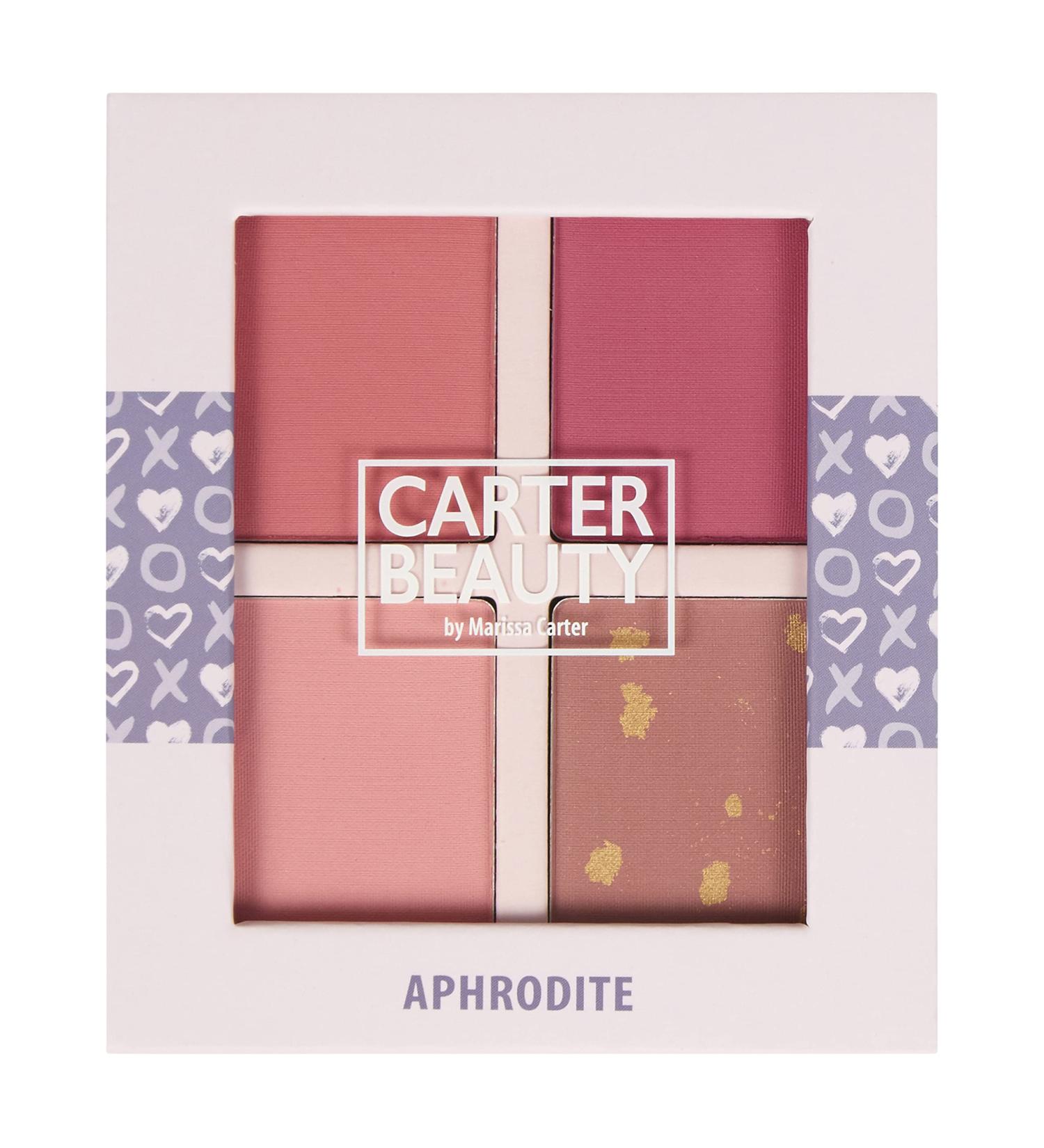 Carter Beauty Blusher Palette - Highly Pigmented 3 Matte & 1 Shimmer Shades - Cruelty-Free - Cool-Toned Aphrodite Palette - 0.48 Oz - Buy Online on GoSupps.com