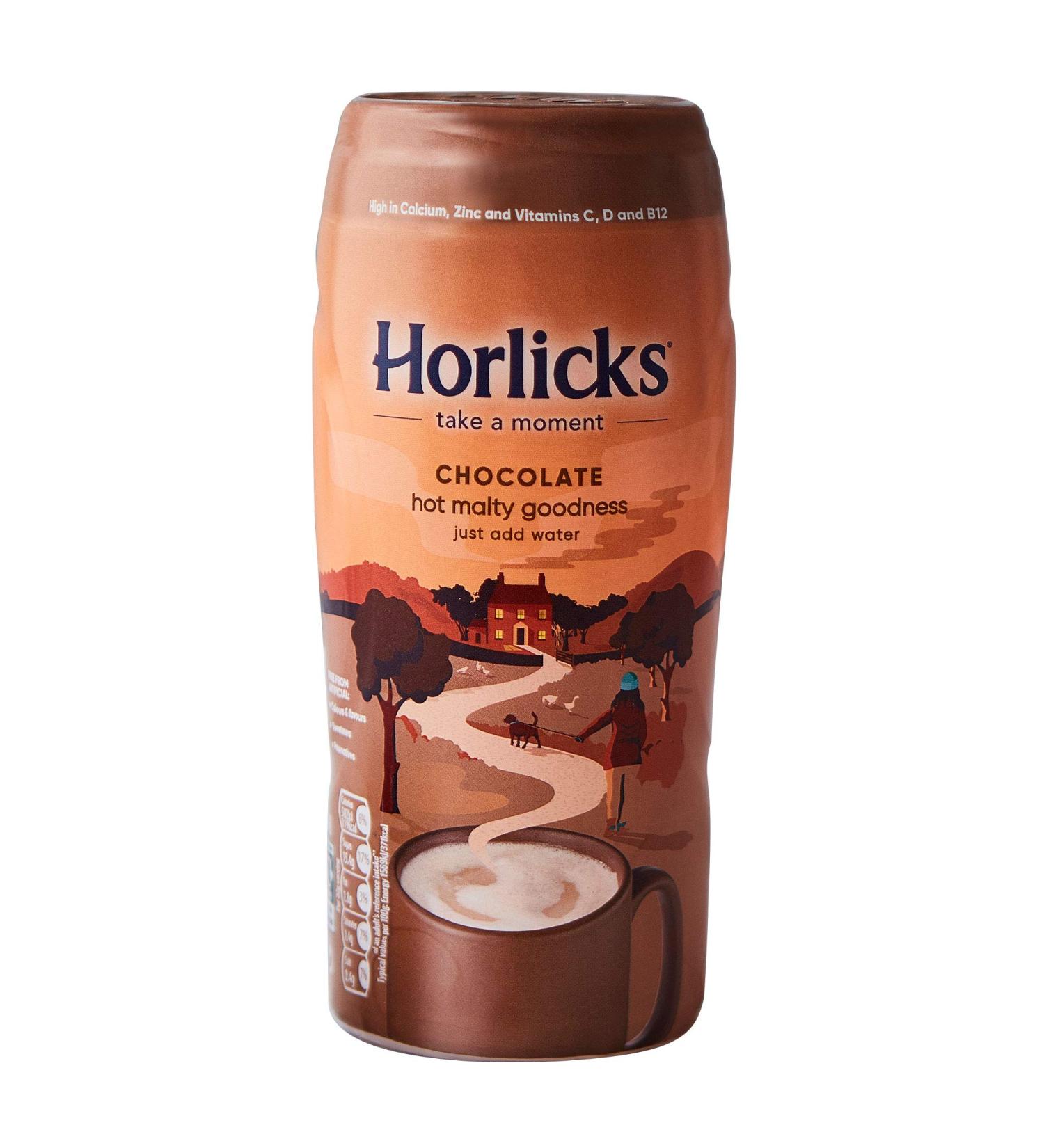 Horlicks Chocolate 500g - Nutritious Beverage Mix in Aluminium White Packaging - Buy Online on GoSupps.com