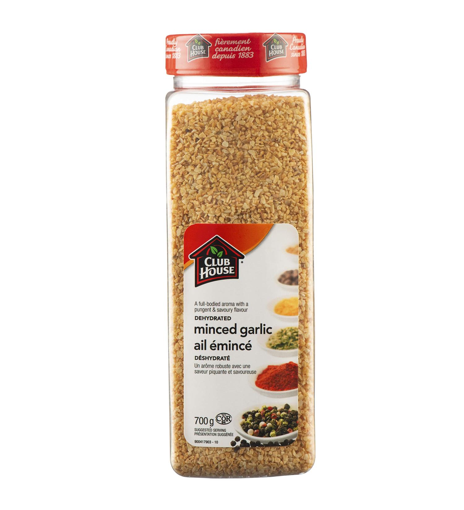 Club House Quality Natural Herbs and Spices Dehydrated Minced Garlic 700g 700 g (Pack of 1) - Buy Online on GoSupps.com