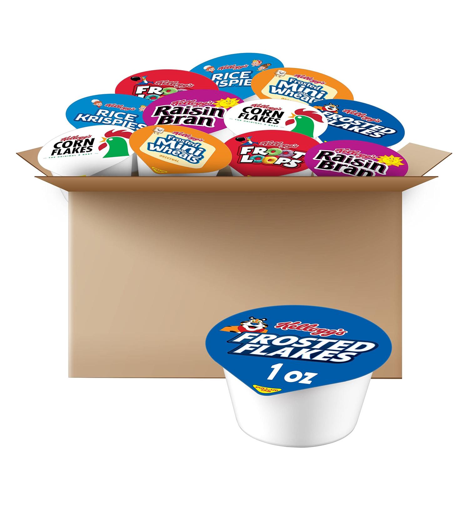 Kellogg's Family Cereal Assortment Pack - 96 Count Breakfast Cereal | Buy Online - Buy Online on GoSupps.com