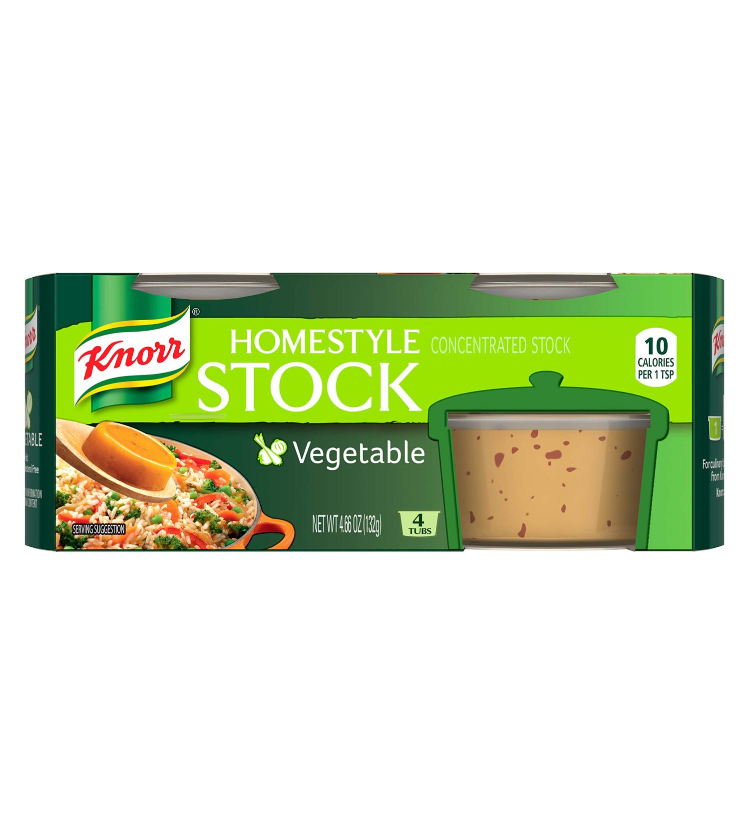 Knorr Homestyle Stock Vegetable 4.66 oz - Rich Flavorful Broth Mix - Buy Online on GoSupps.com
