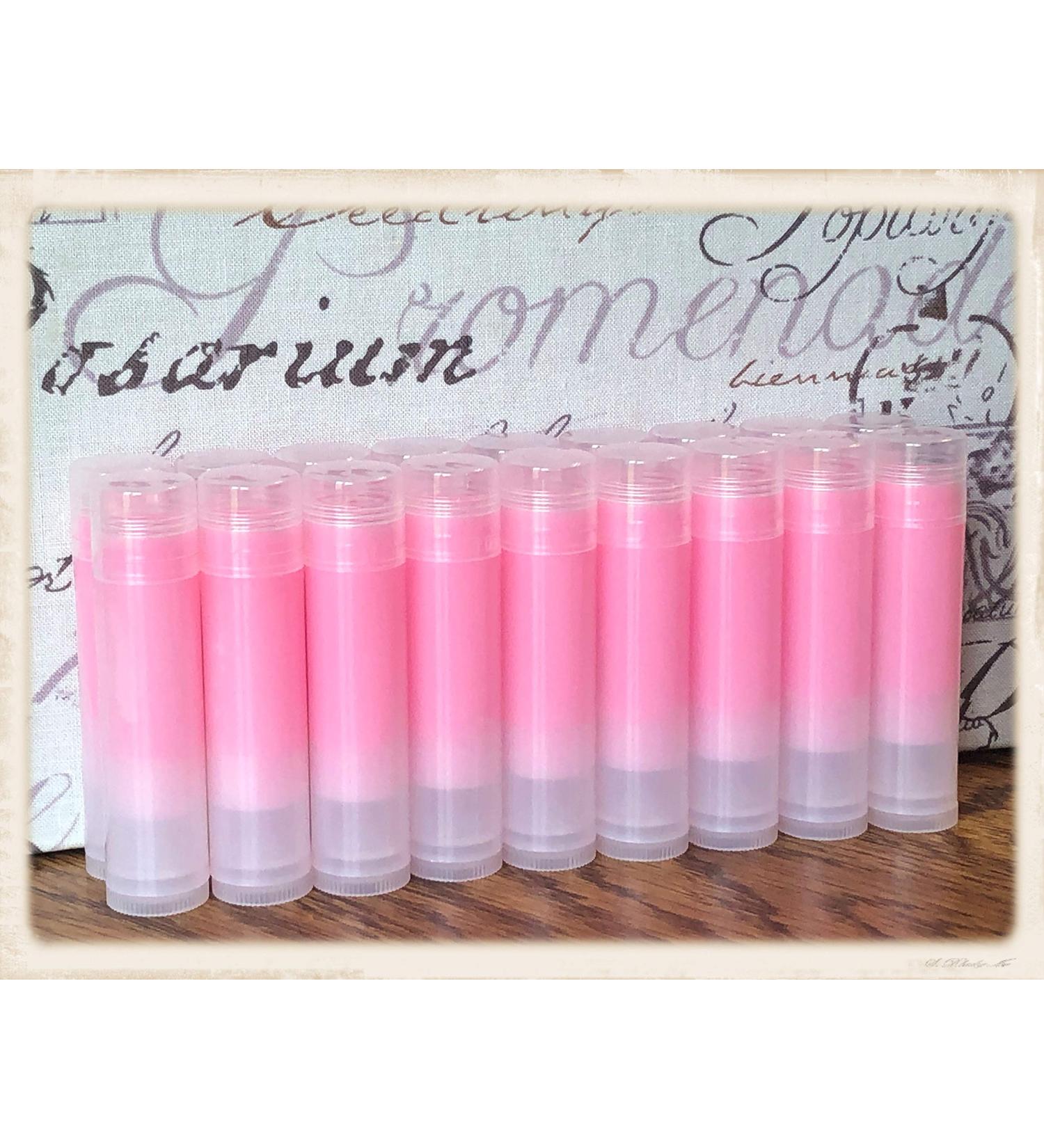 Wholesale 20 Strawberry Flavored Lip Balms in Clear Tubes - Unbranded & Ideal for International Shipping - Buy Online on GoSupps.com