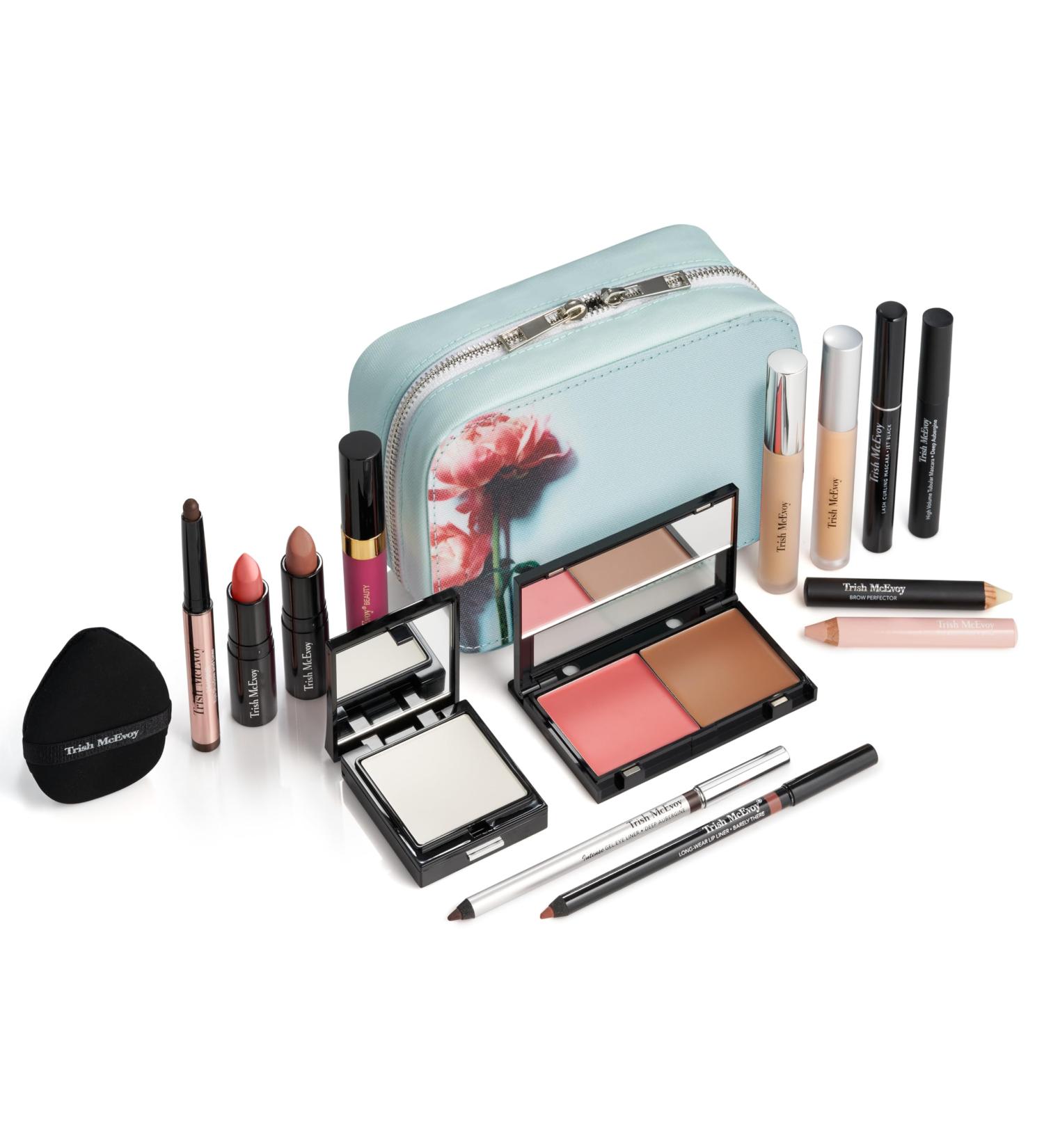 Trish McEvoy So Pretty Makeup Planner In Bloom Light to Medium 18 Piece Set Light to Medium Tones - Buy Online on GoSupps.com