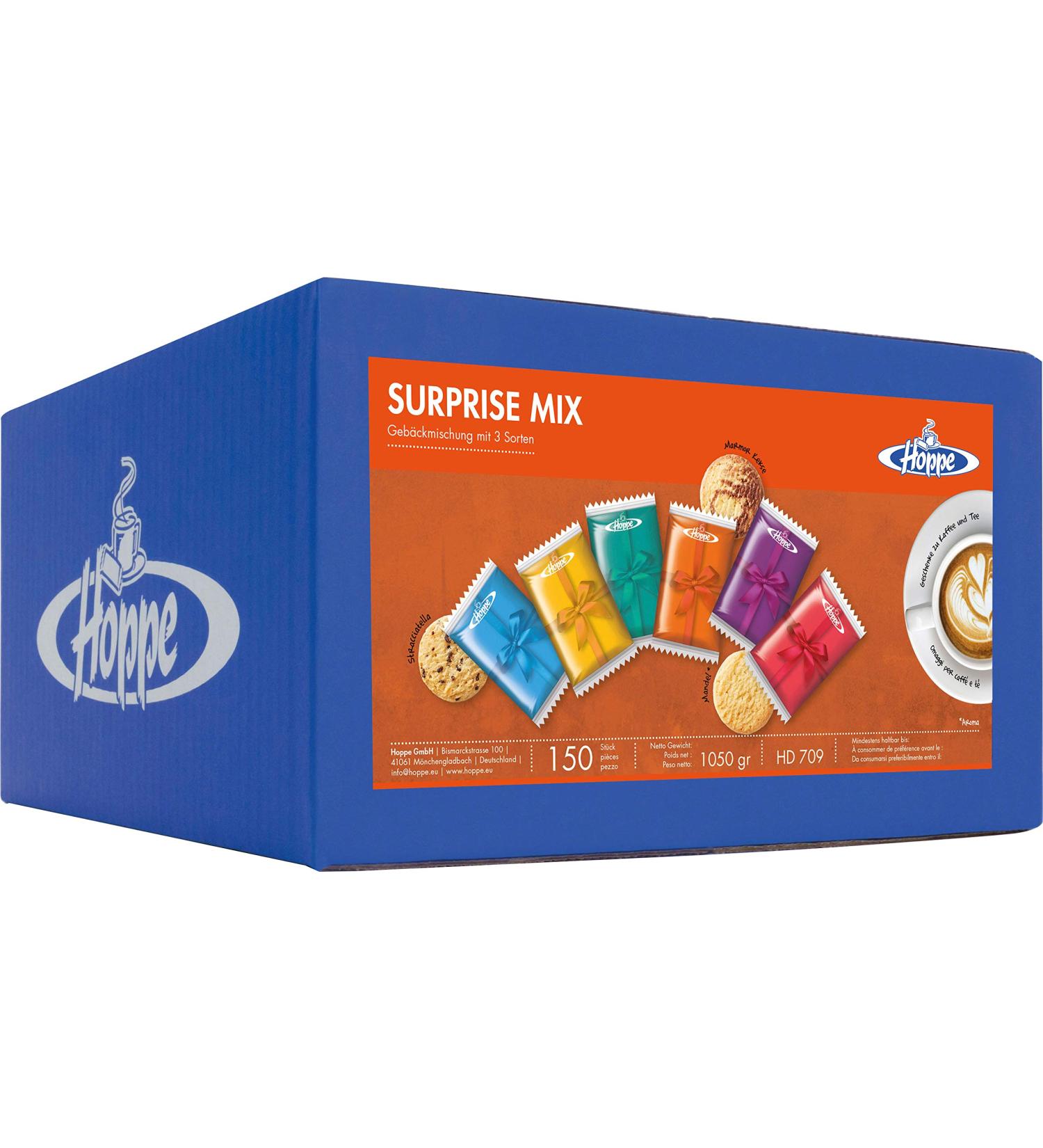 Hoppe Surprise Mix Mélange de 150 biscuits emballés individuellement 1050 g