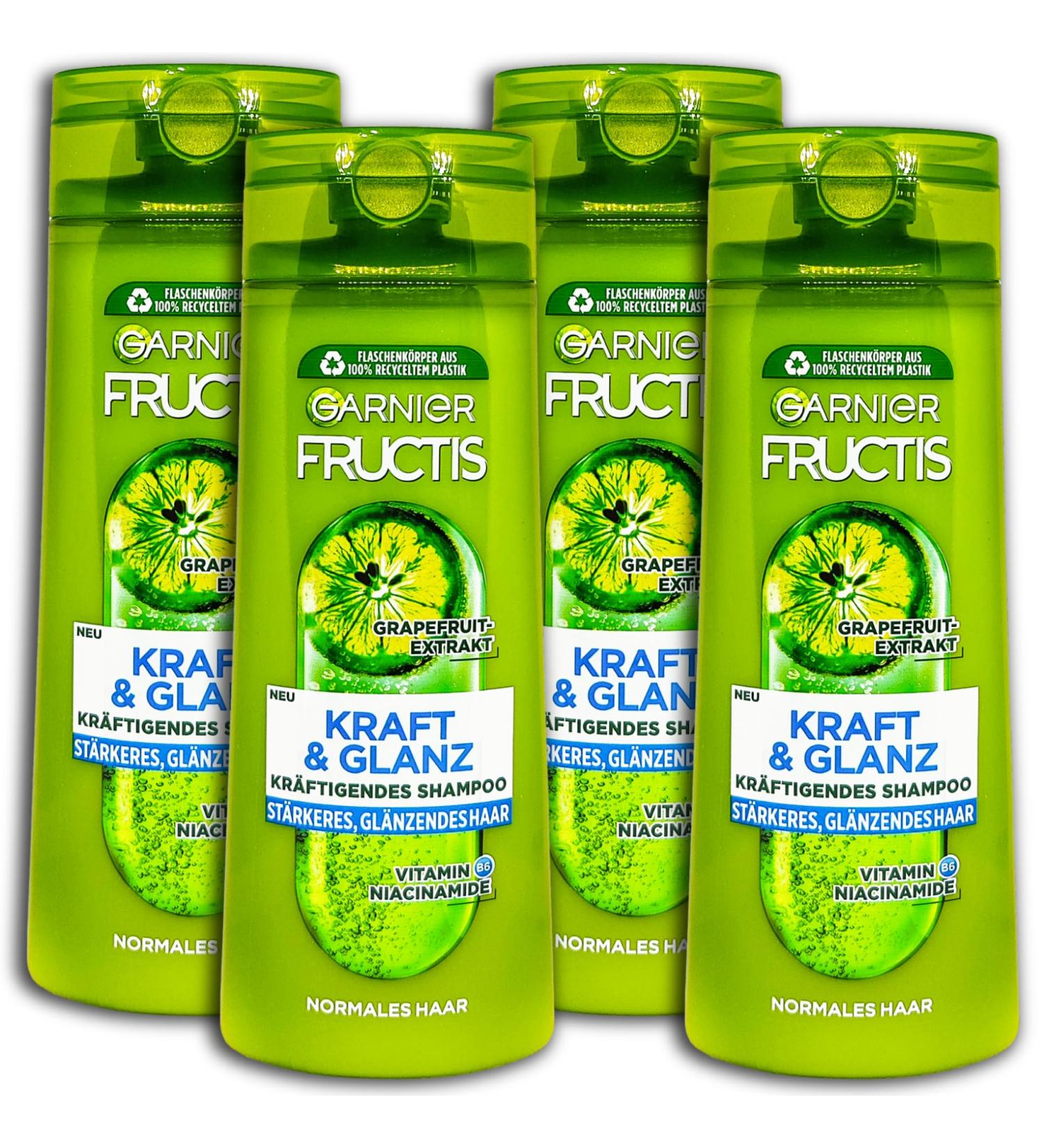 Garnier Garnier Fructis Pack of 4 XXL Fortifying Shampoos 4 x 400 ml