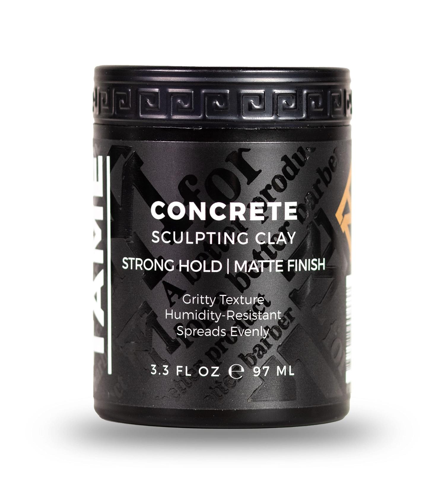 MANE TAME Concrete Sculpting Clay 3.3oz - Strong Hold Hair Styling Clay - Buy Online on GoSupps.com