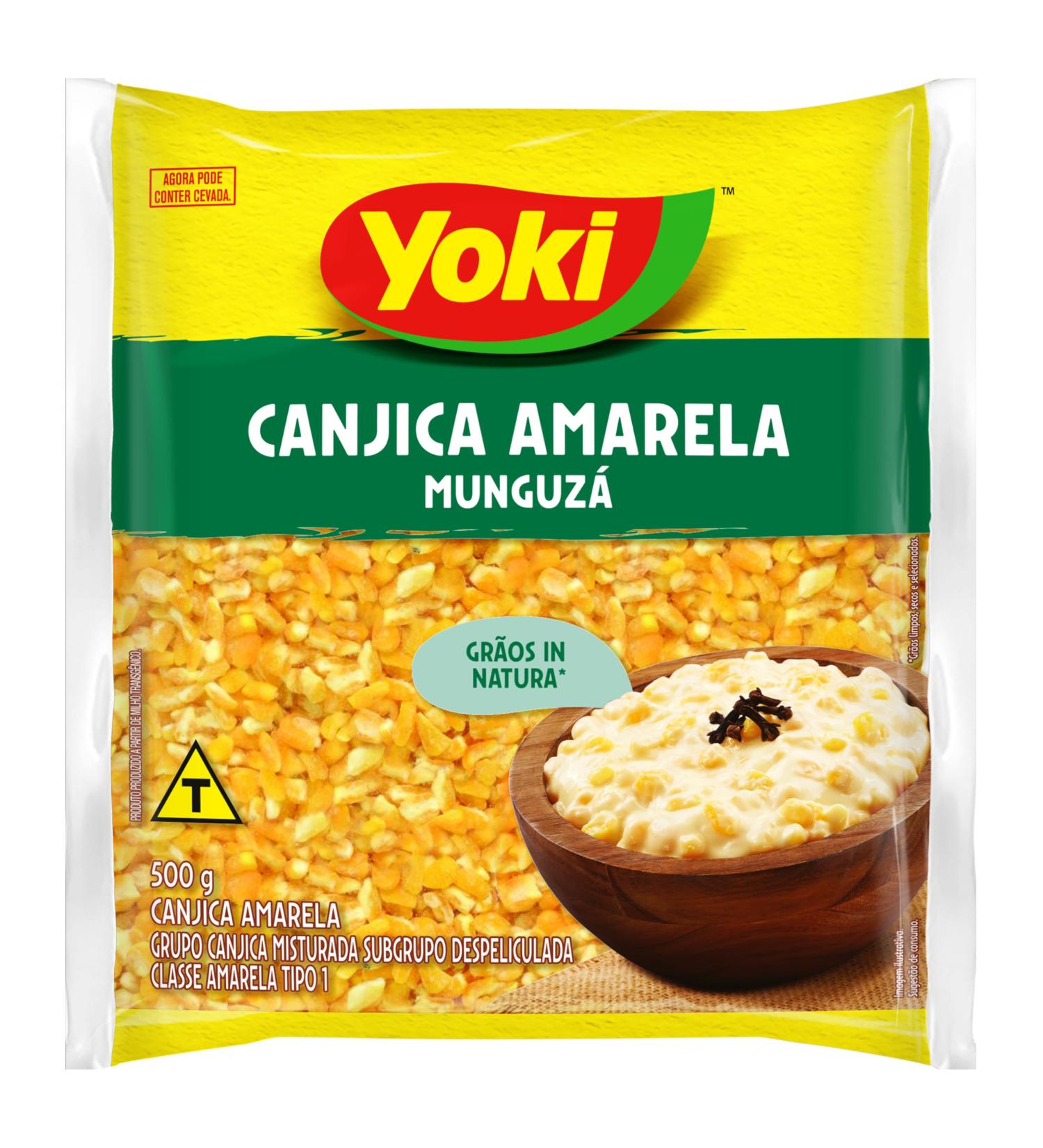 Yoki Canjica Amarela ma s jaune id al pour les pr parations hypocaloriques 500g