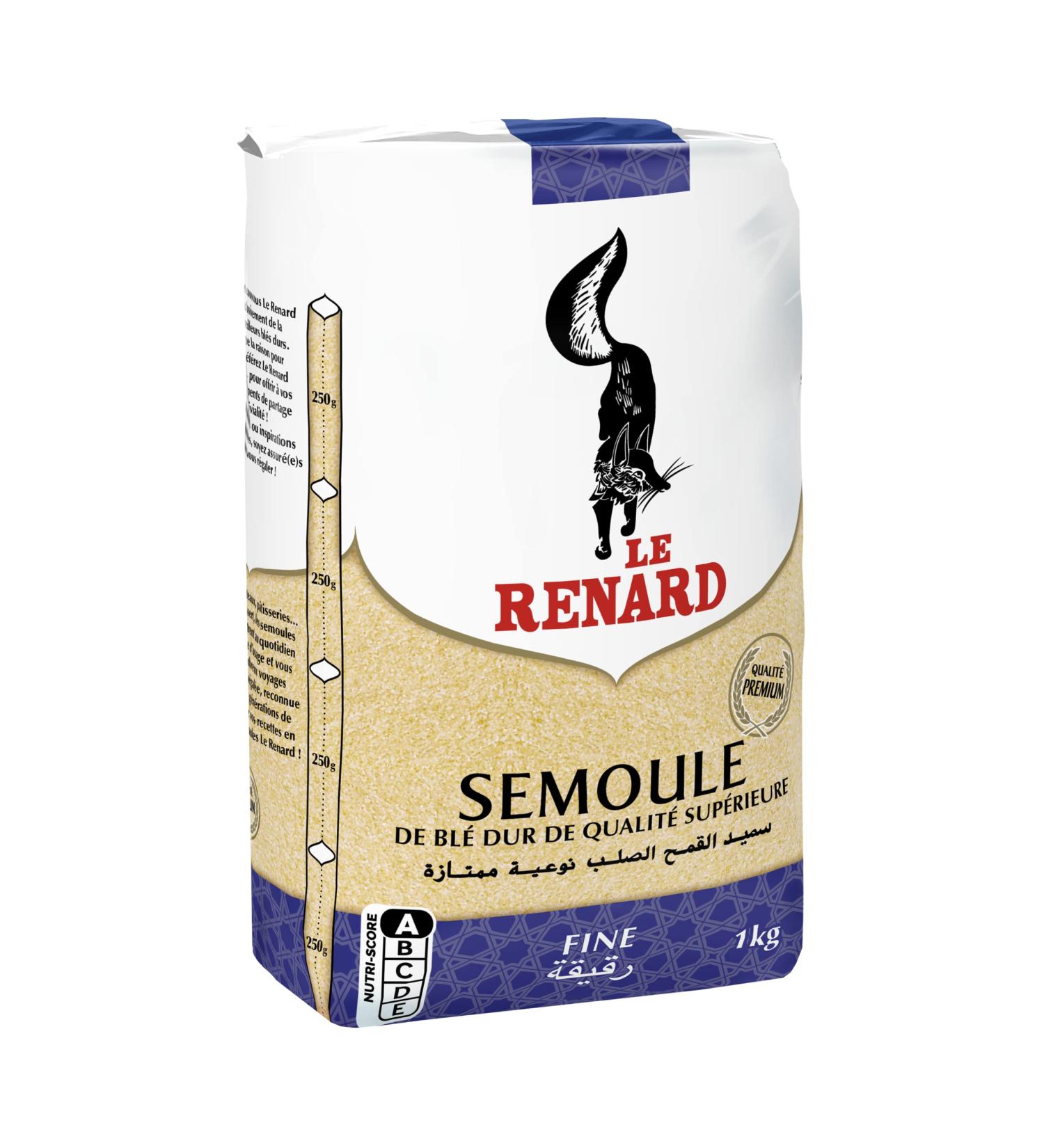 The Fox - Fine Semolina The Fox 1Kg