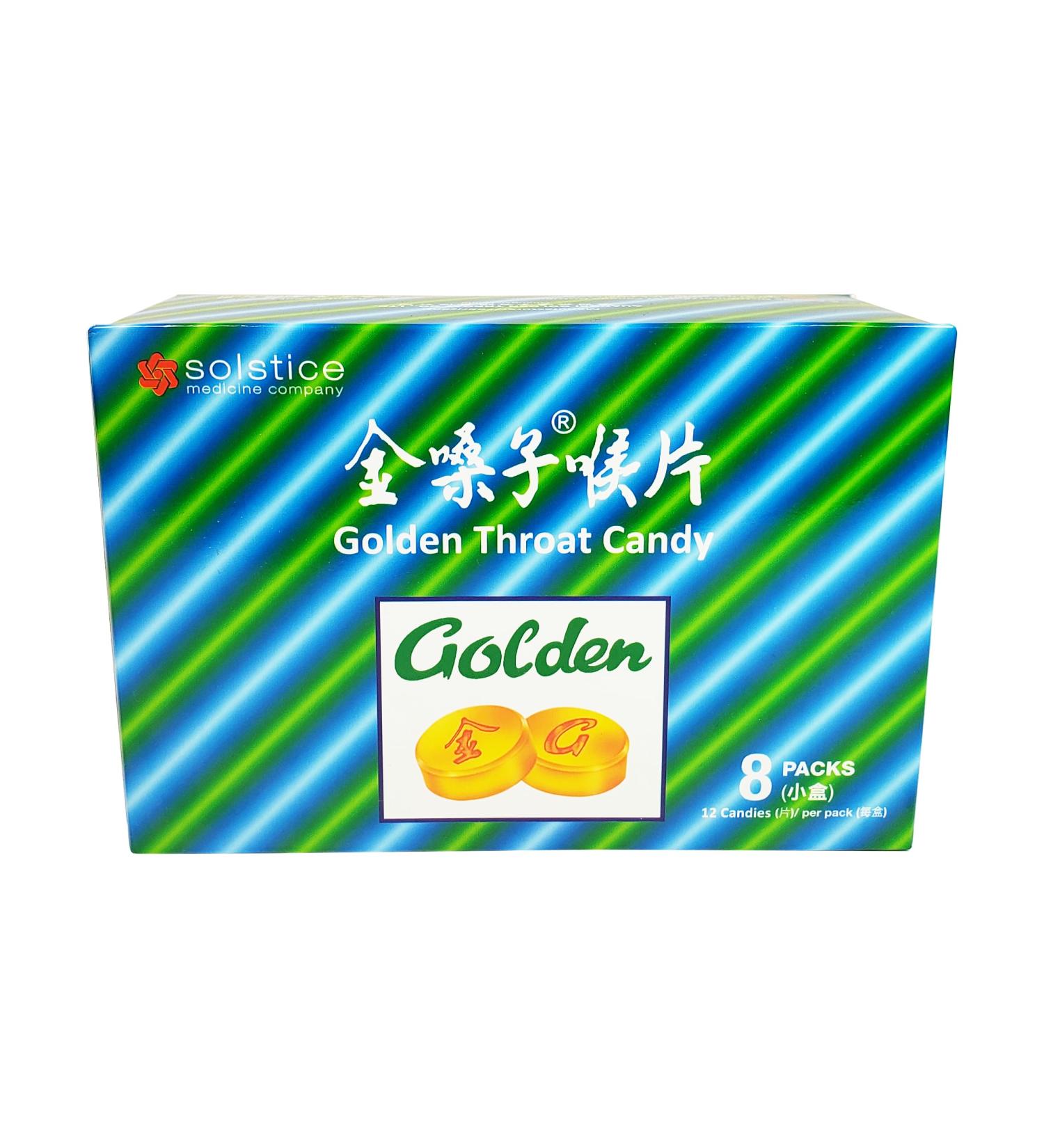 Golden Throat Candy Honeysuckle Original Flavor (8 Packs 96 Candies) - Soothing Refreshing  - Buy Online on GoSupps.com