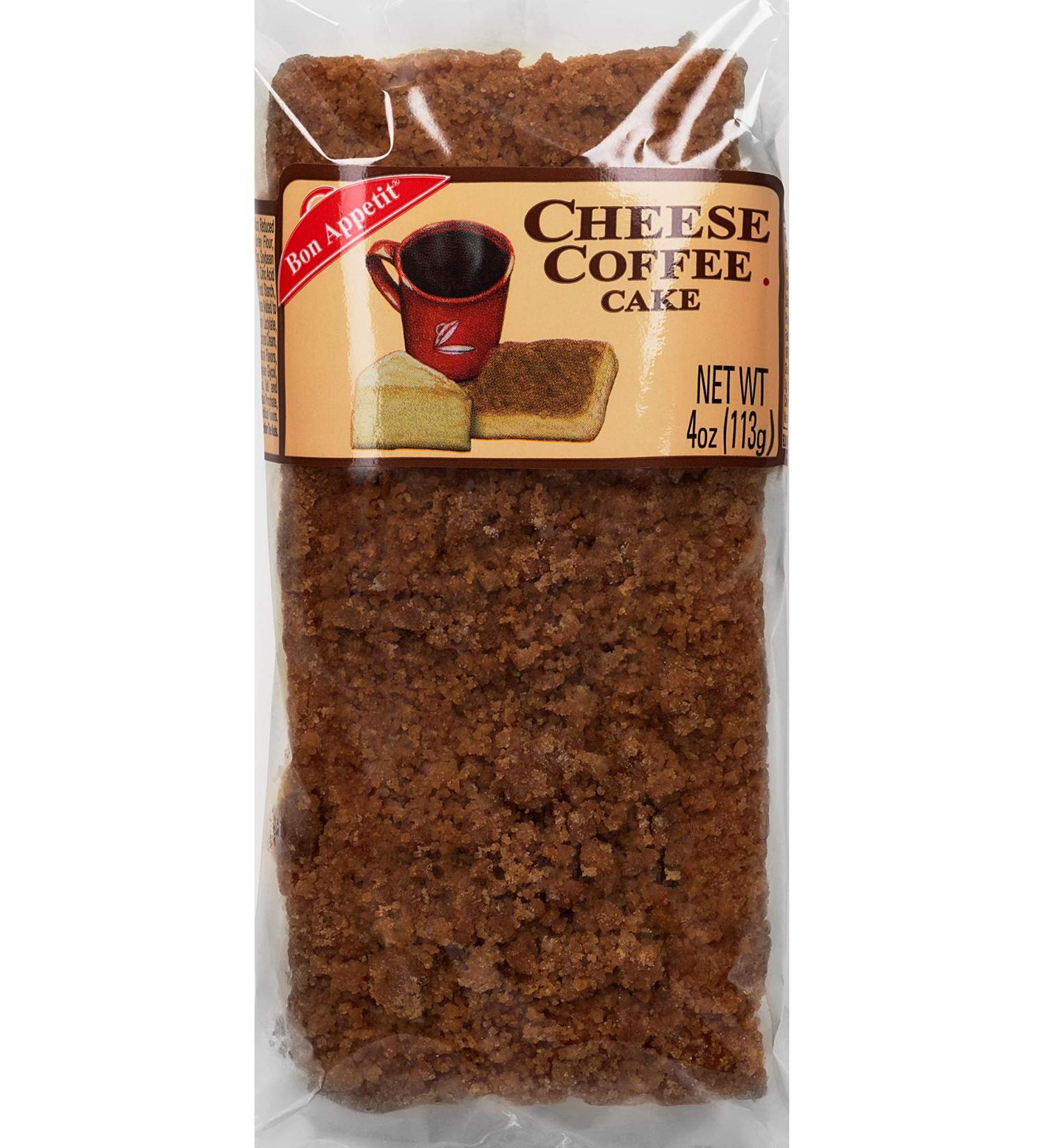 Bon Appetit Cheese Coffee Bar Cake, 4 Ounce (Pack of 8)