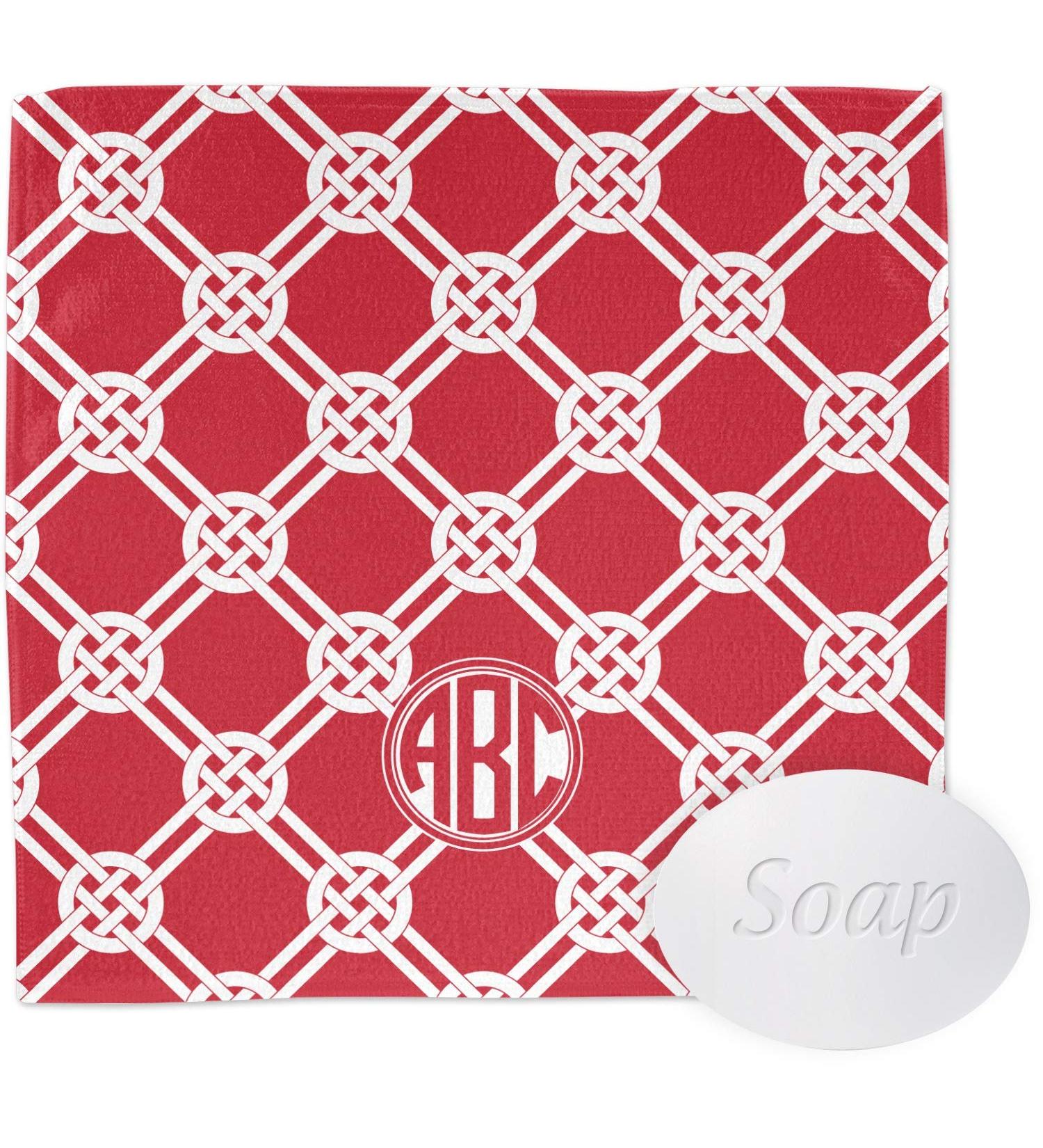 YouCustomizeIt Personalized Celtic Knot Washcloth
