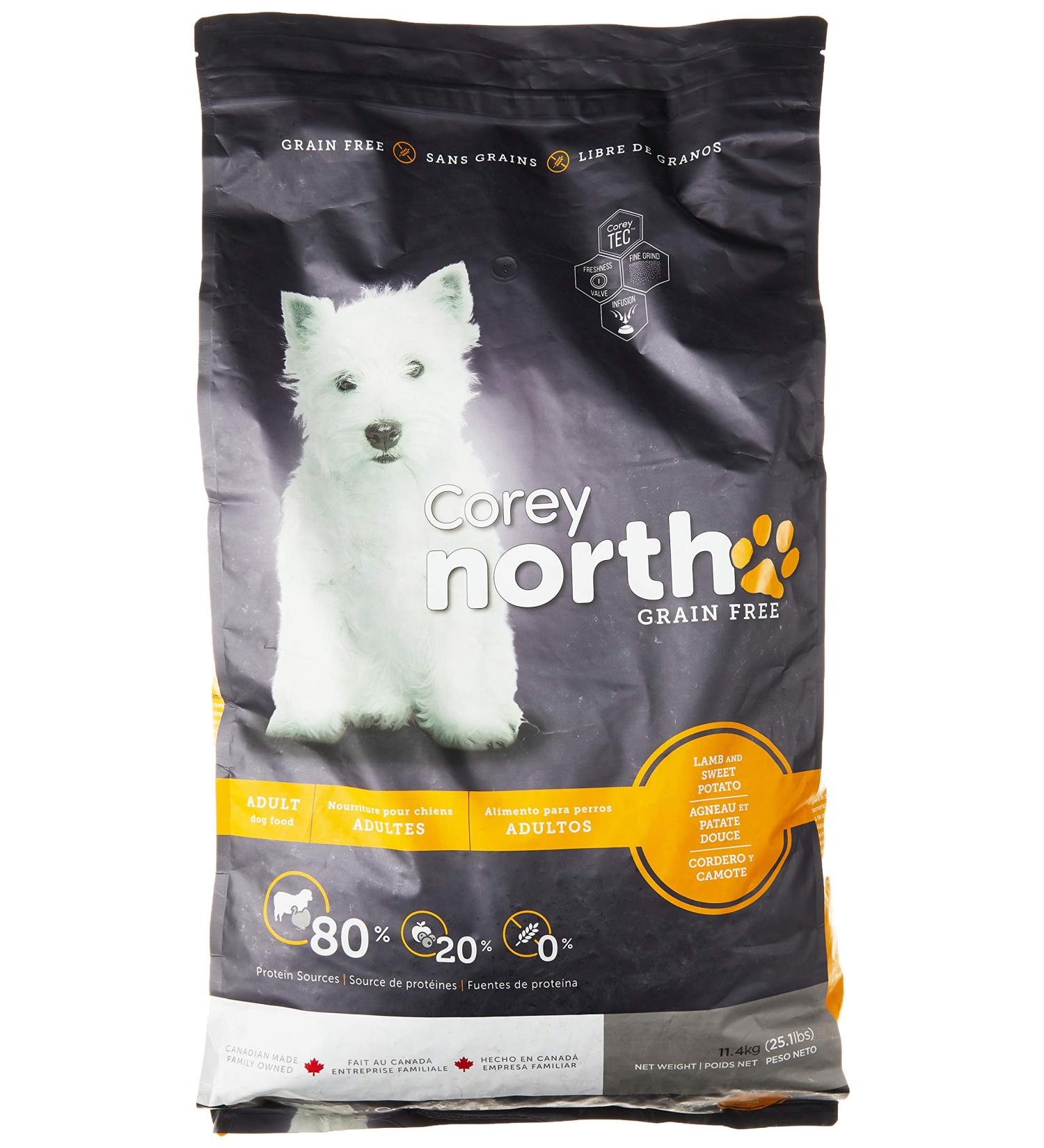 Corey North Paw Lamb and Sweet Potato Dog Food 11.4KG - Buy Online on GoSupps.com