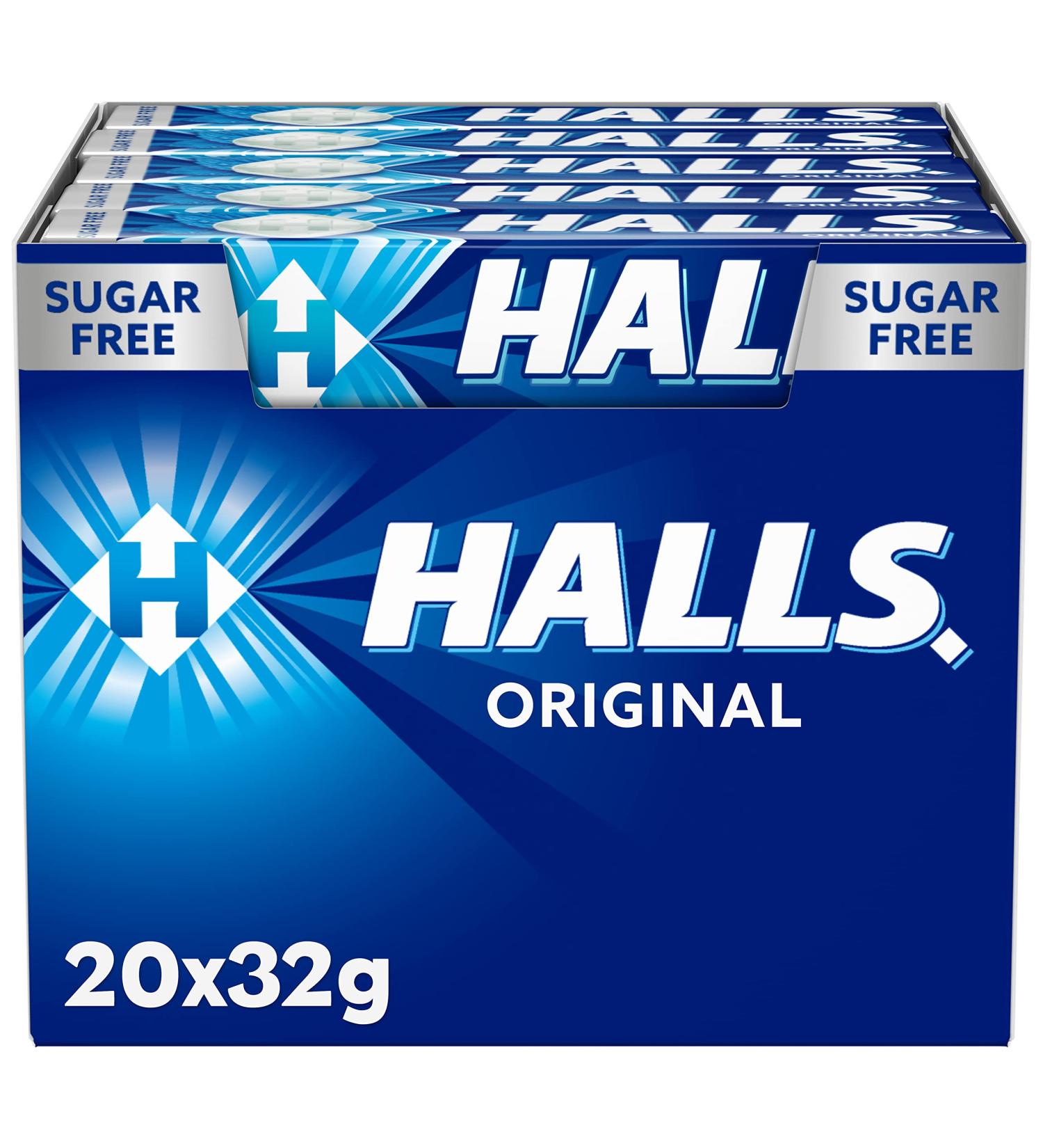 Buy Halls Original Cough Drops - 20 Units | Fast International Shipping - Buy Online on GoSupps.com