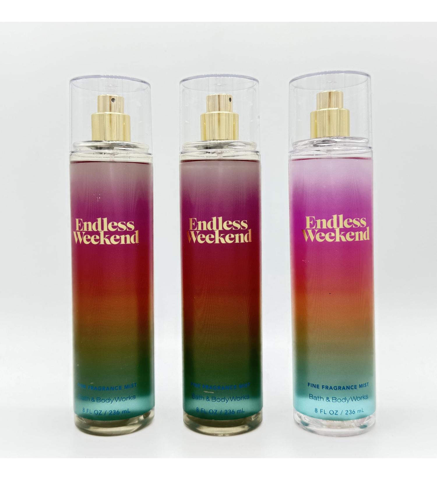 Endless Weekend 3-Piece Bath Bundle | Set of Three Fine Fragrance Body Mists 8oz Each - Buy Online on GoSupps.com