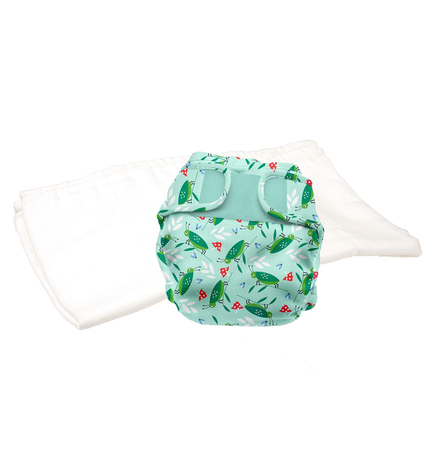 Bambino Mio Mioduo Two-Piece Size 1 Reusable Nappy - Chemical Free & Eco-Friendly - Happy Hopper Design (9kg) - Buy Online on GoSupps.com
