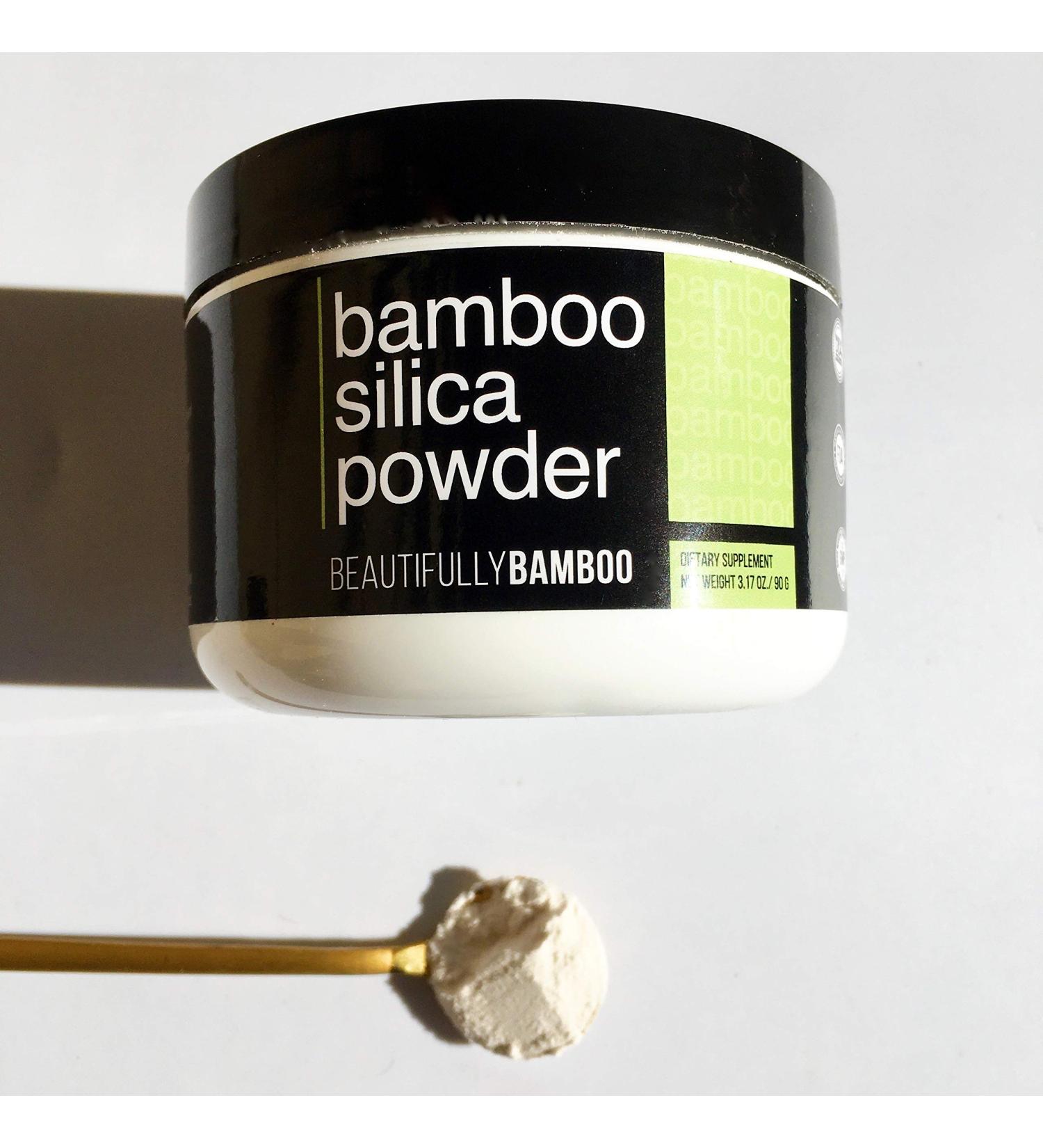 Bamboo Silica Extract Power Hair, Skin & Nails -150 Servings - Beautifully Bamboo